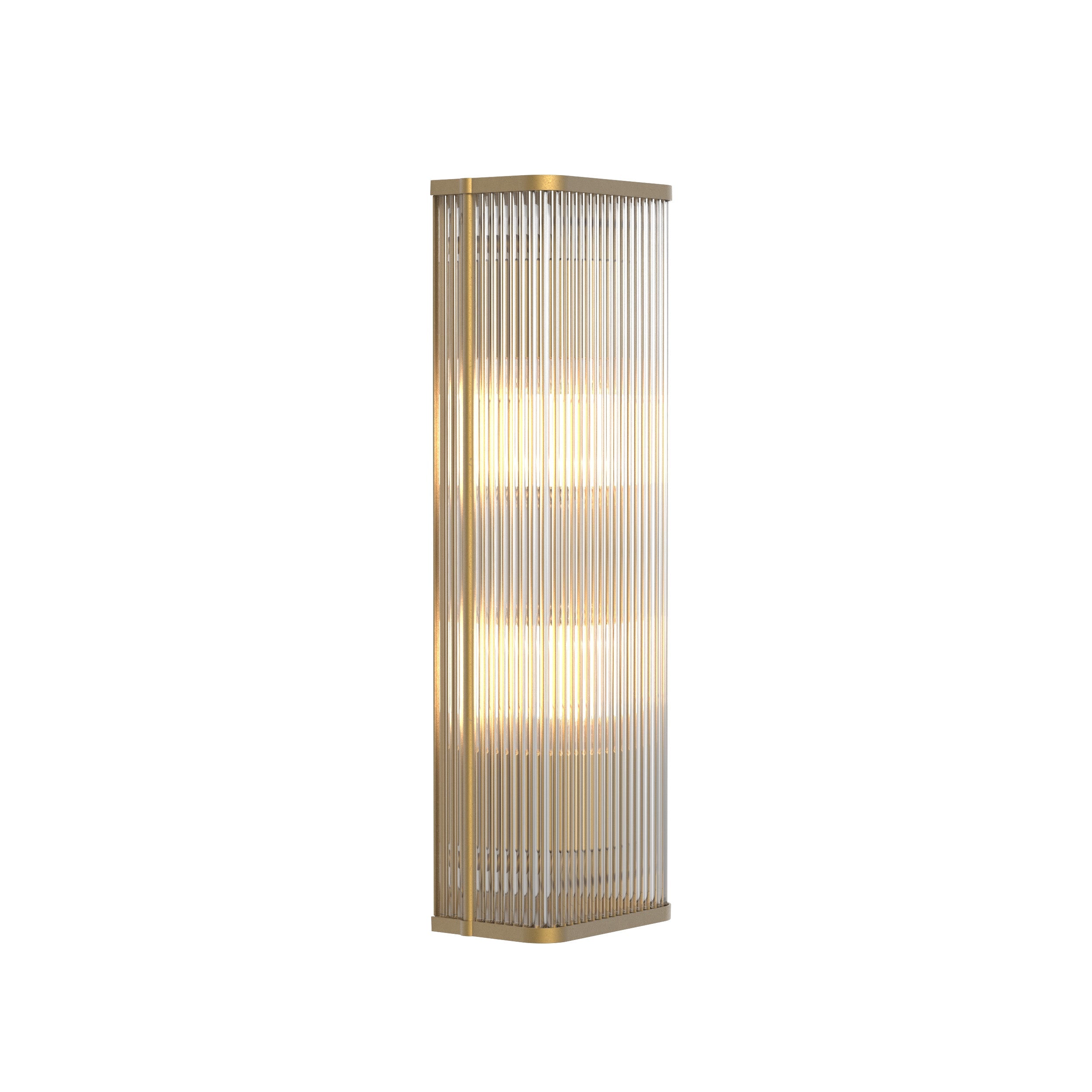 Astro Avignon Square 500 Antique Brass Interior Wall Light