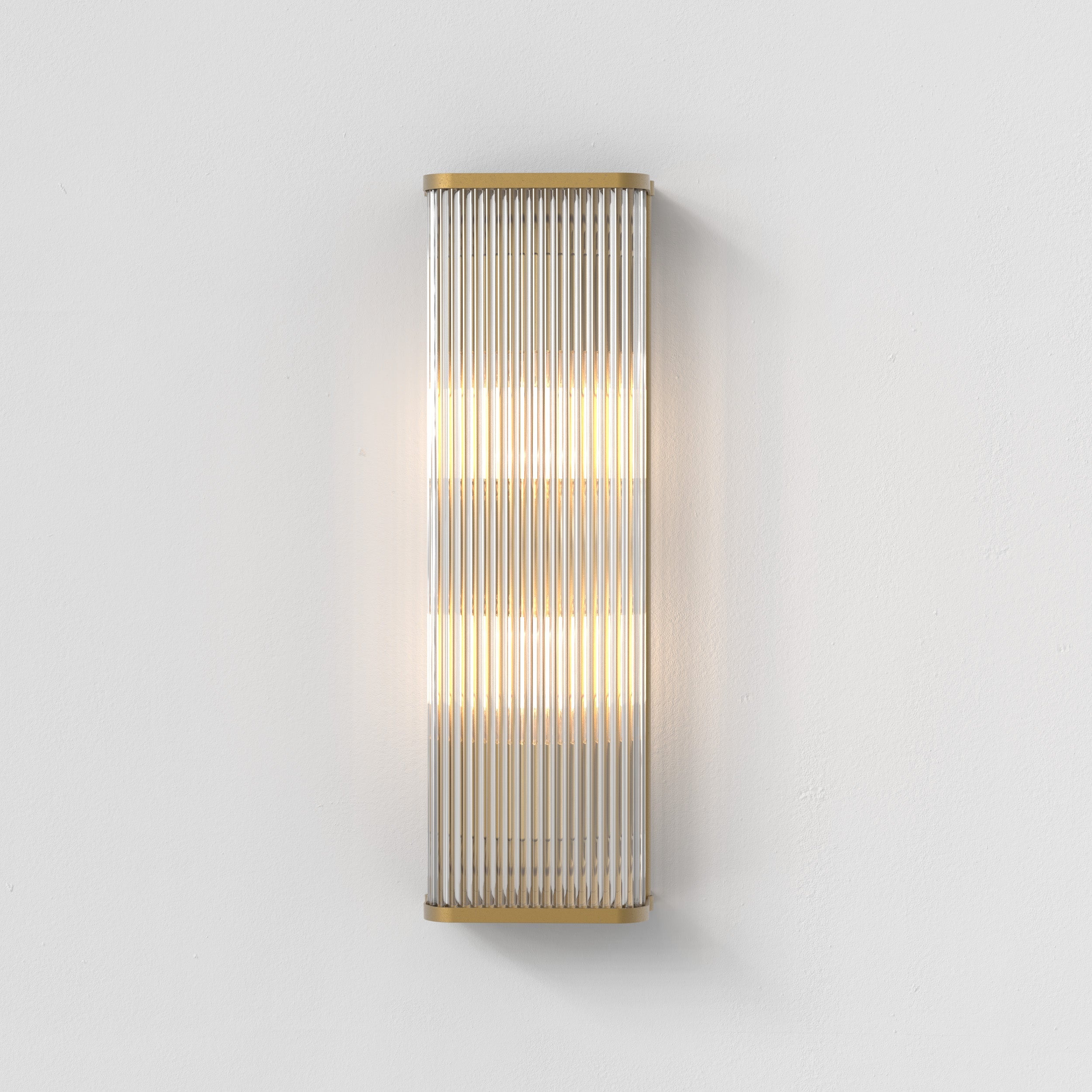 Astro Avignon Square 500 Antique Brass Interior Wall Light