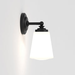 Astro Anton Matt Black Bathroom Wall Light