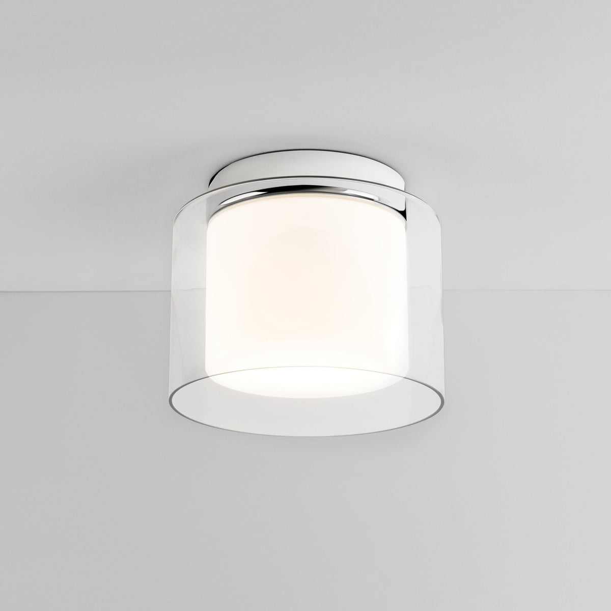 Astro Arezzo Ceiling Polished Chrome Bathroom Ceiling Light
