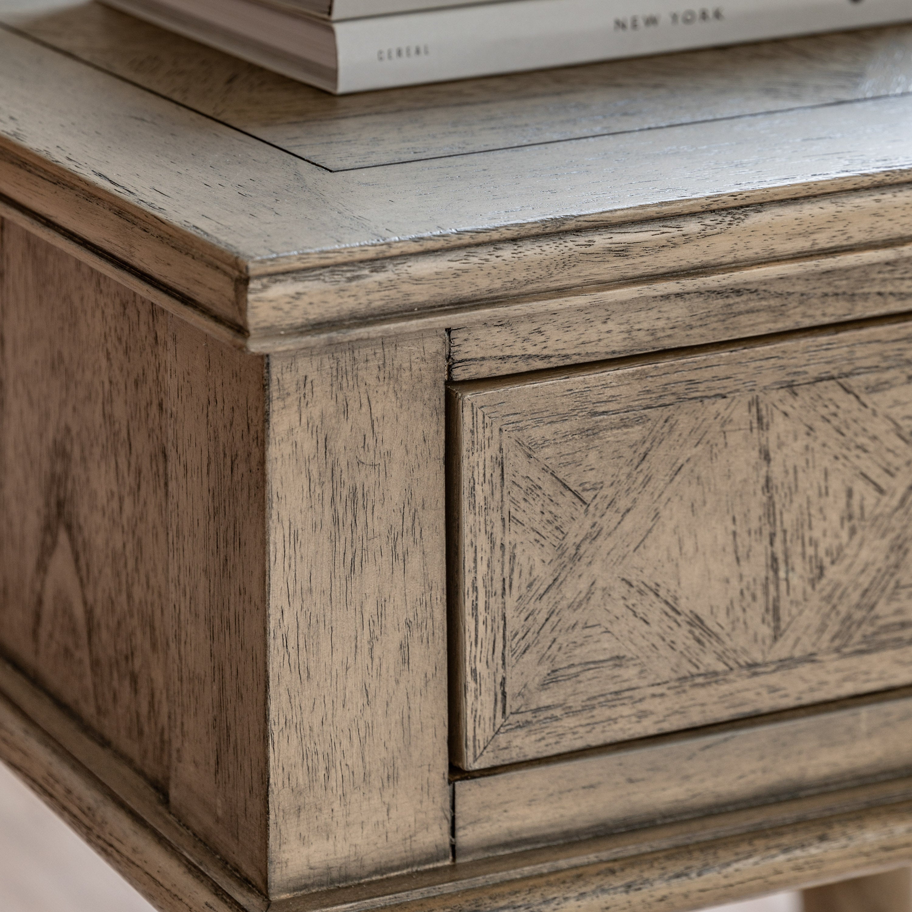 Amos Rustique 1 Drawer Side Table