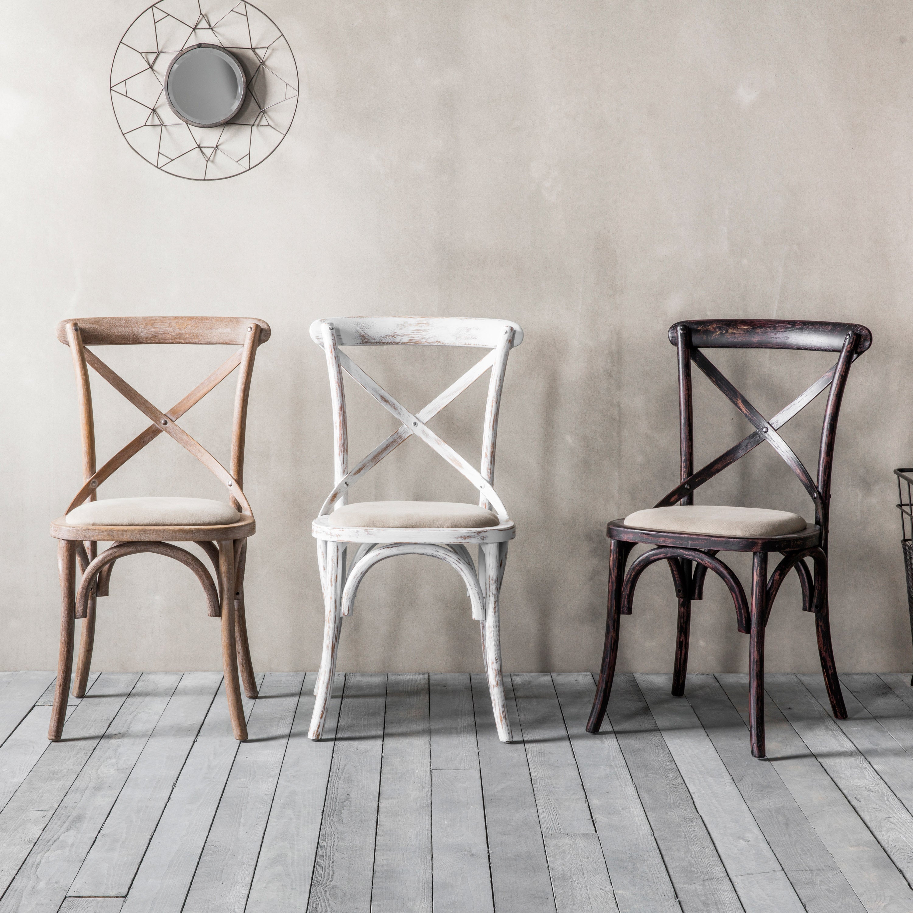 Amos Cafe Chair Natural Linen (2pk)
