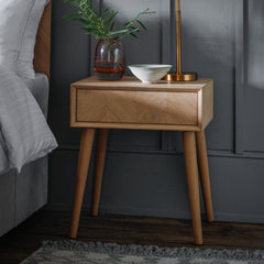 Amos Milano 1 Drawer Side Table