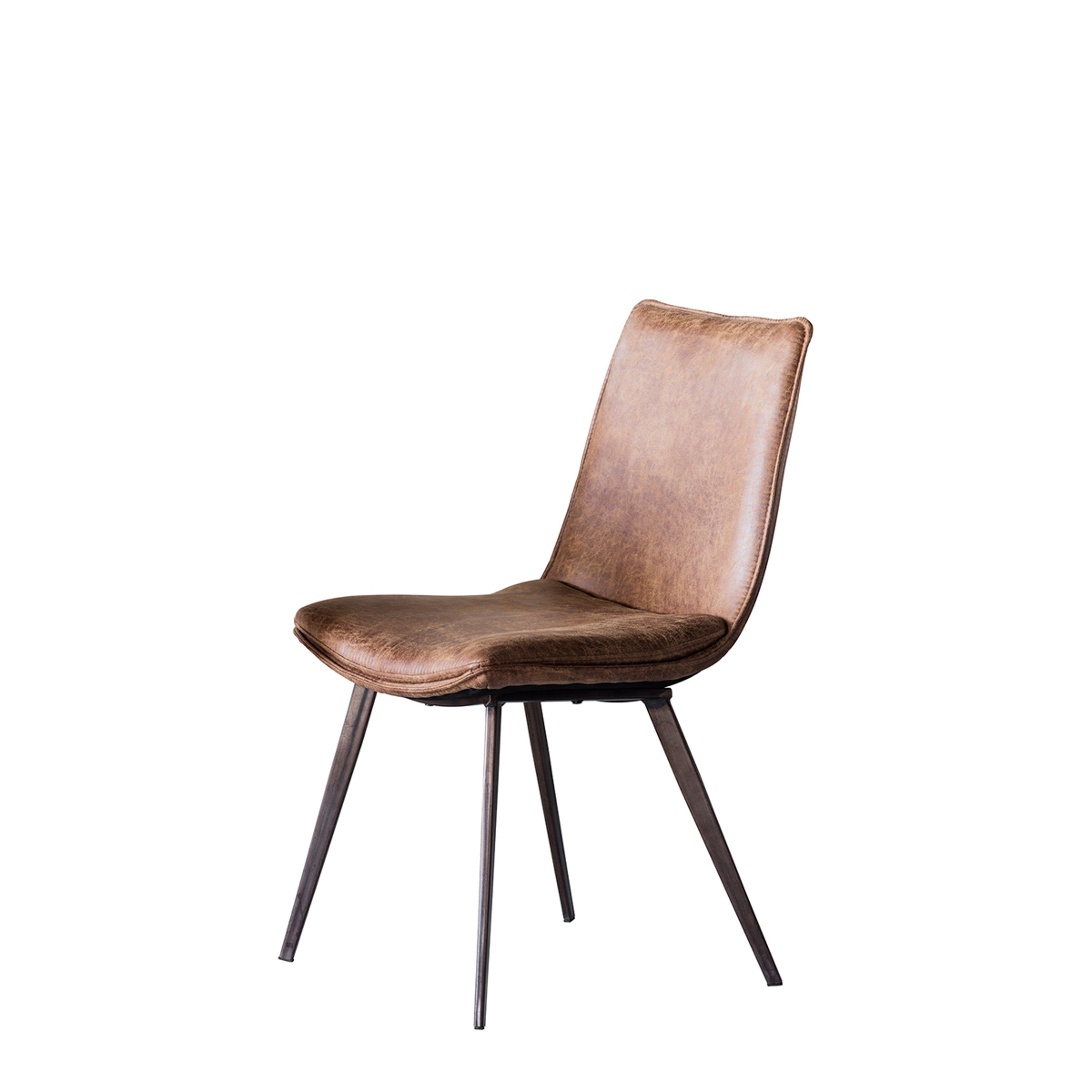 Amos Hinks Chair Brown (2pk)
