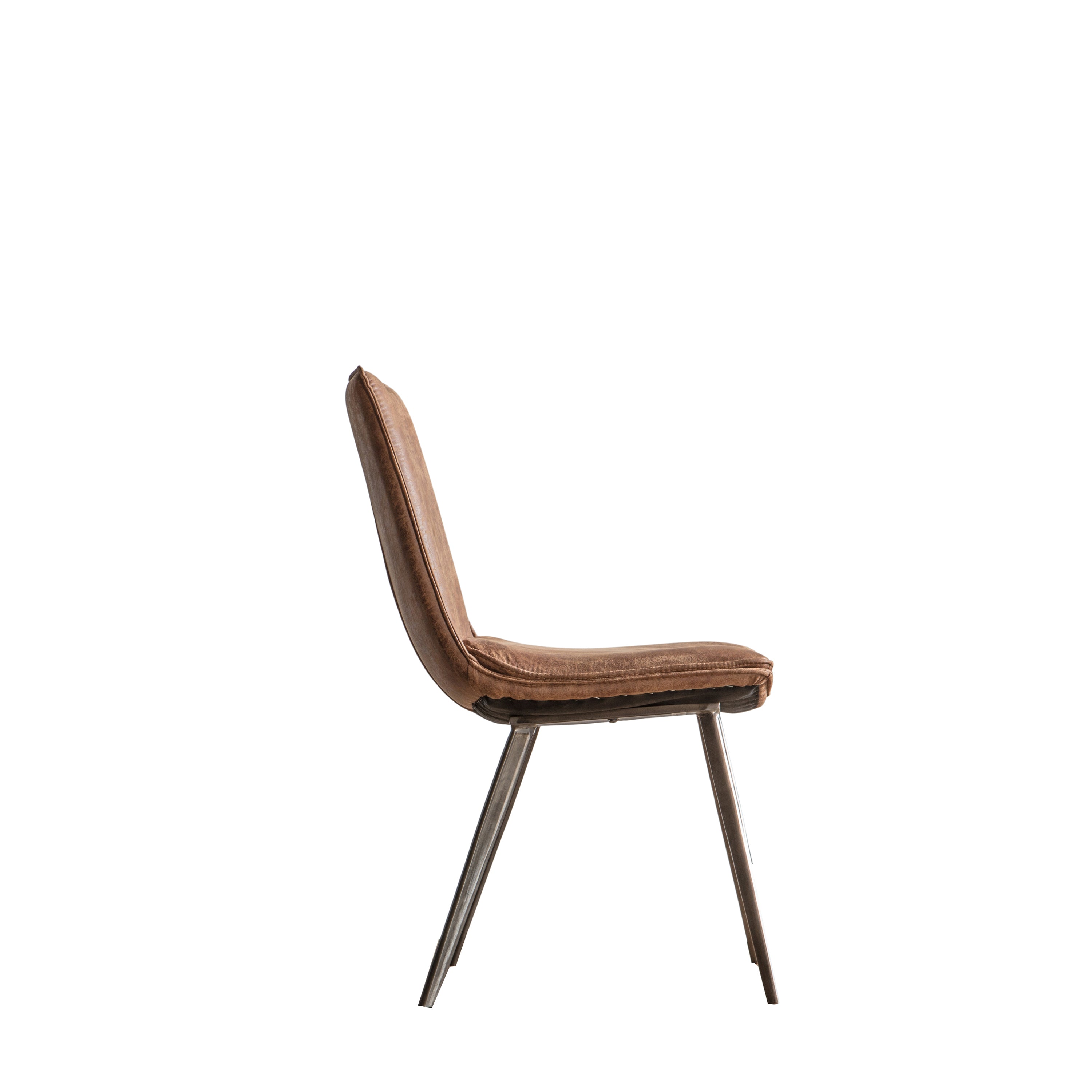 Amos Hinks Chair Brown (2pk)