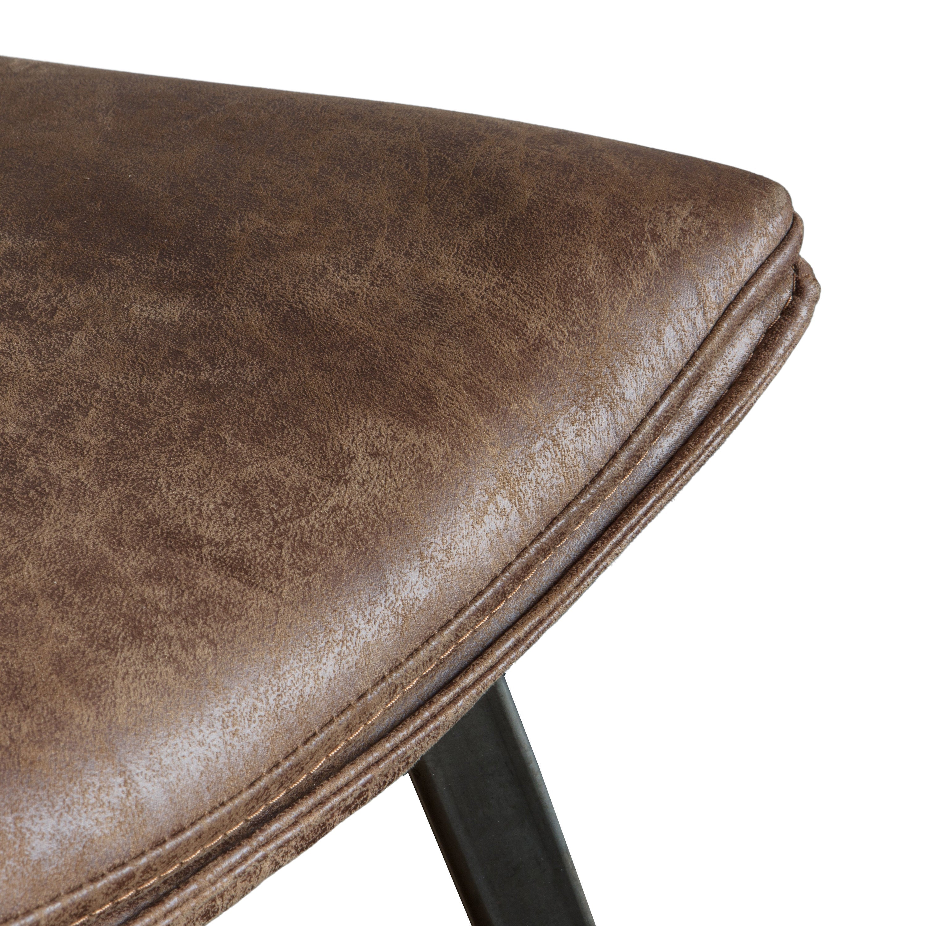 Amos Hinks Chair Brown (2pk)