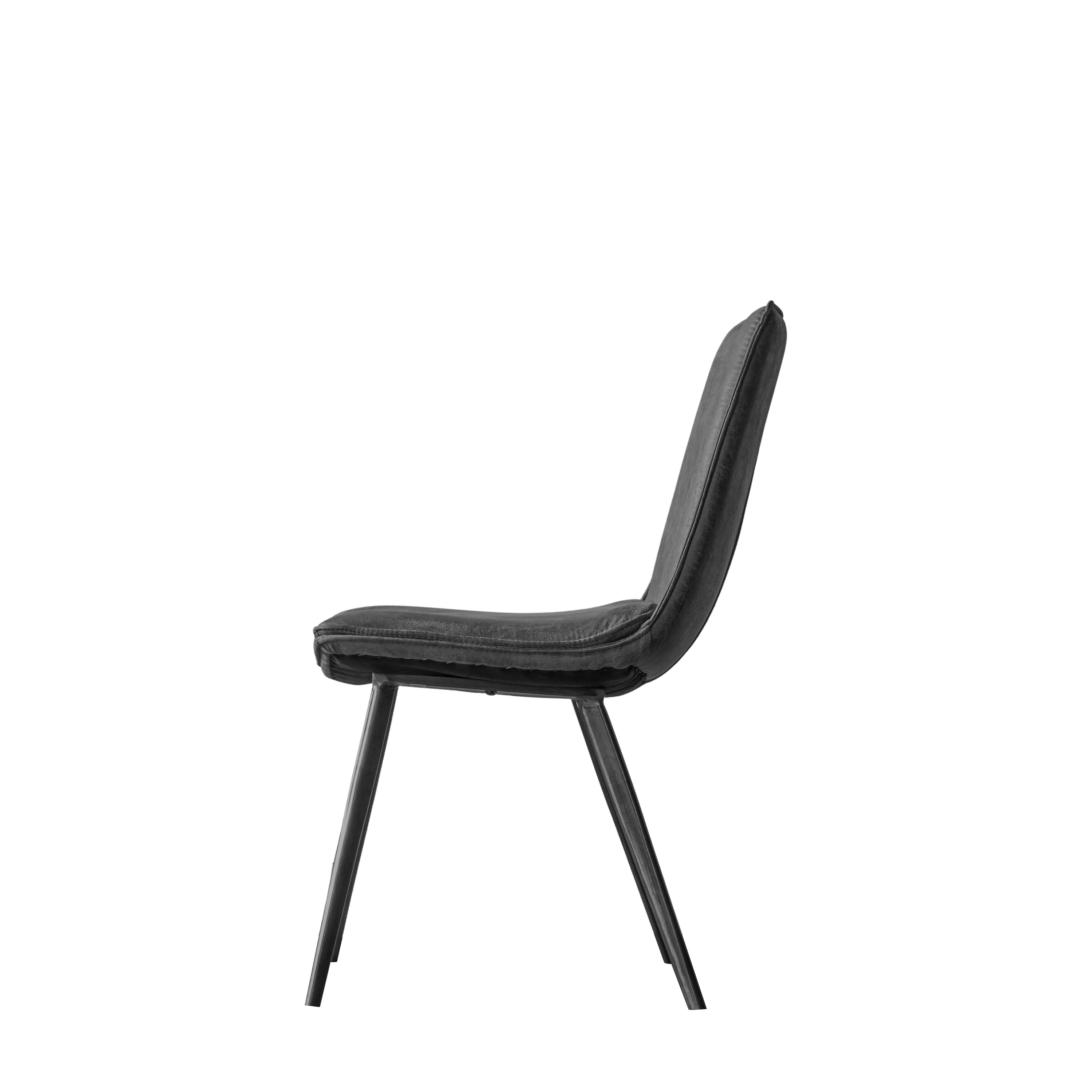 Amos Hinks Chair Grey (2pk)