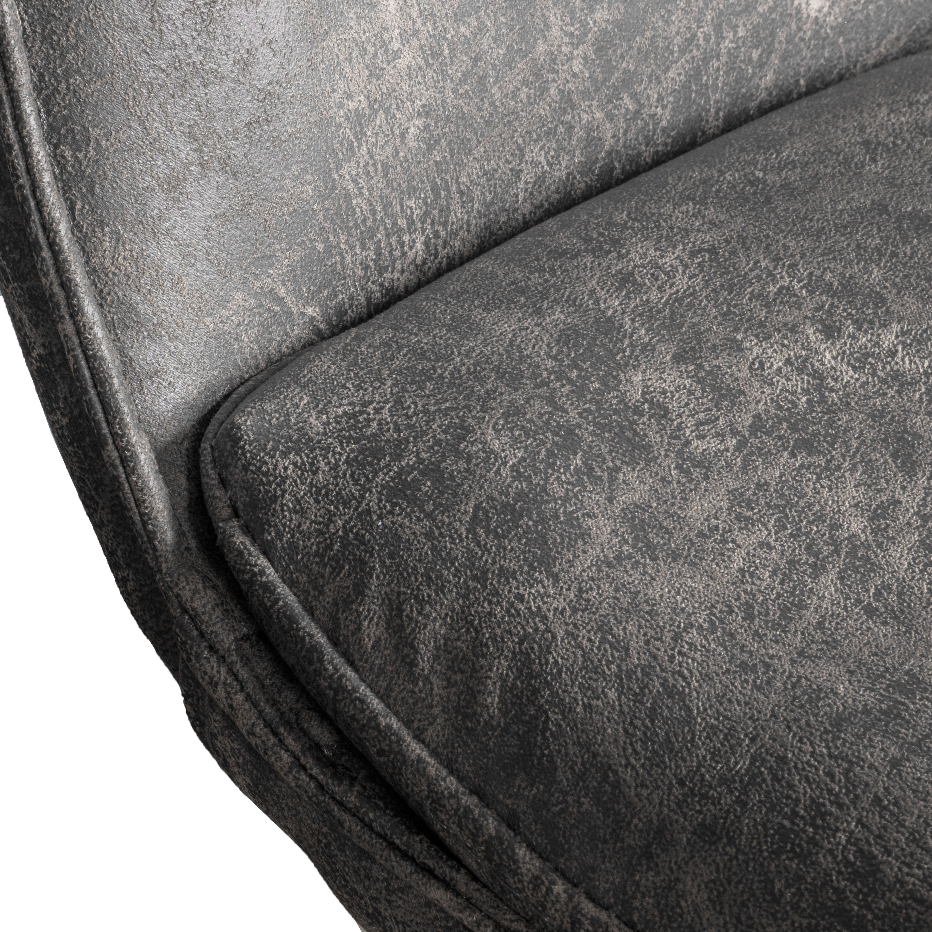 Amos Hinks Chair Grey (2pk)