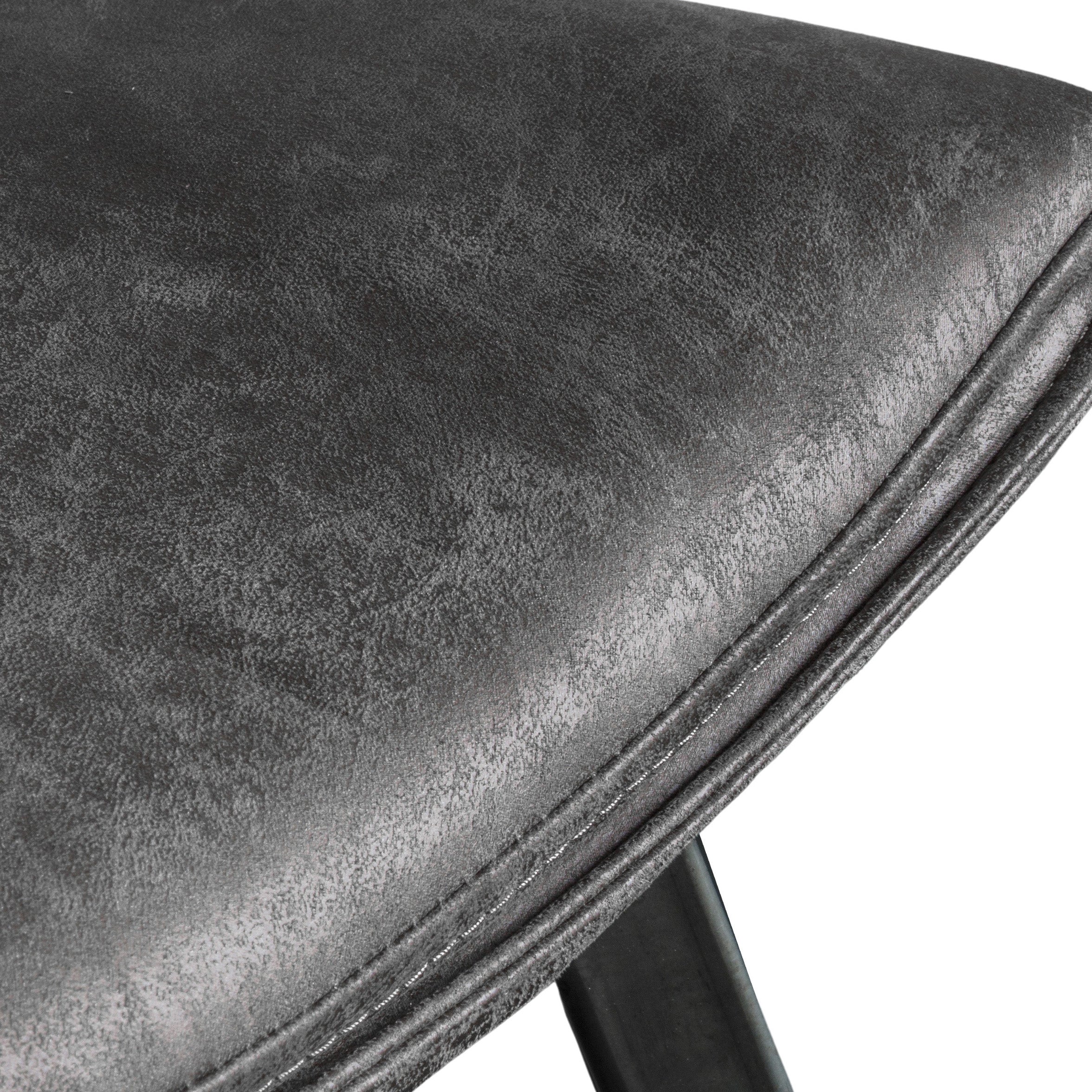 Amos Hinks Chair Grey (2pk)