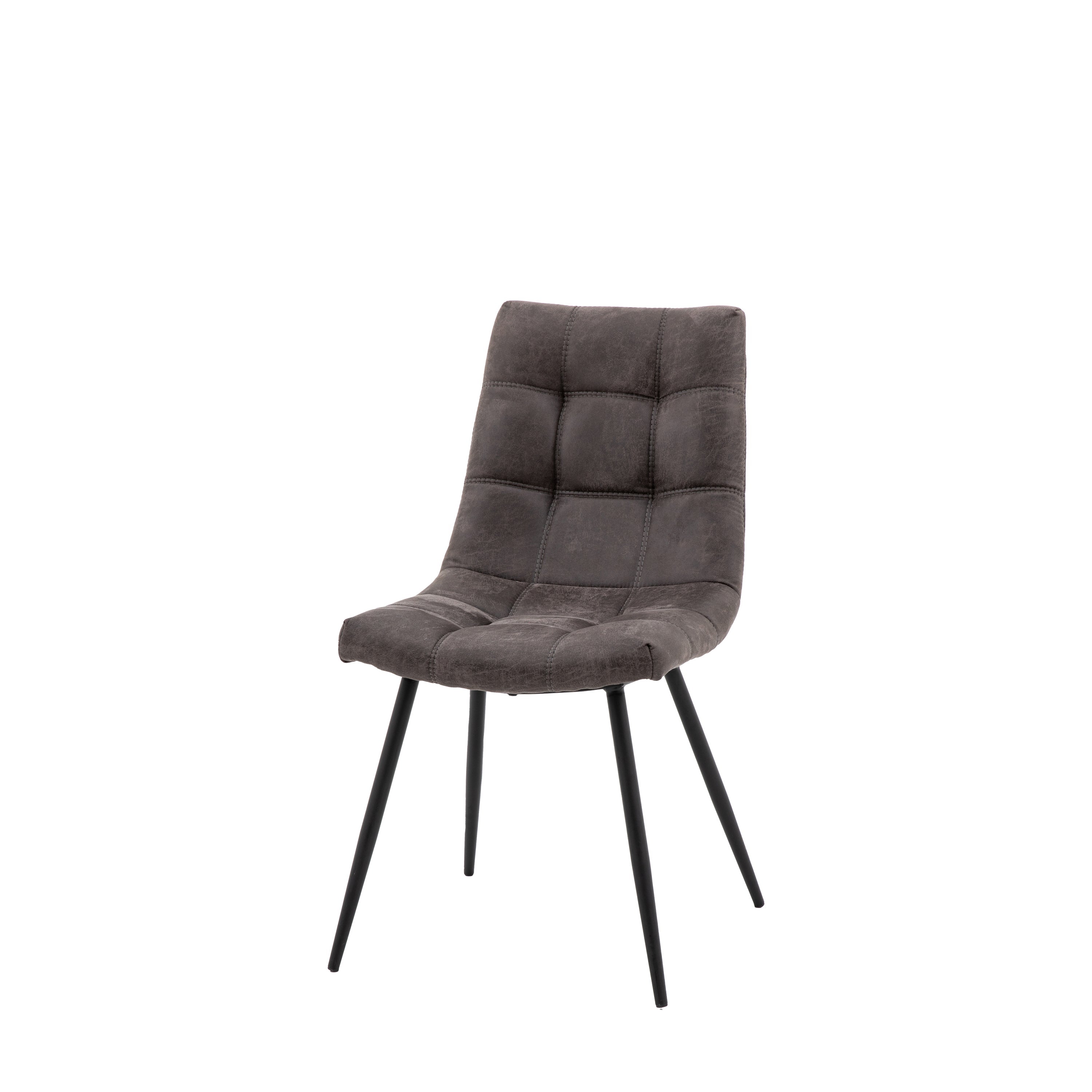 Amos Darwin Grey Chair (2pk)