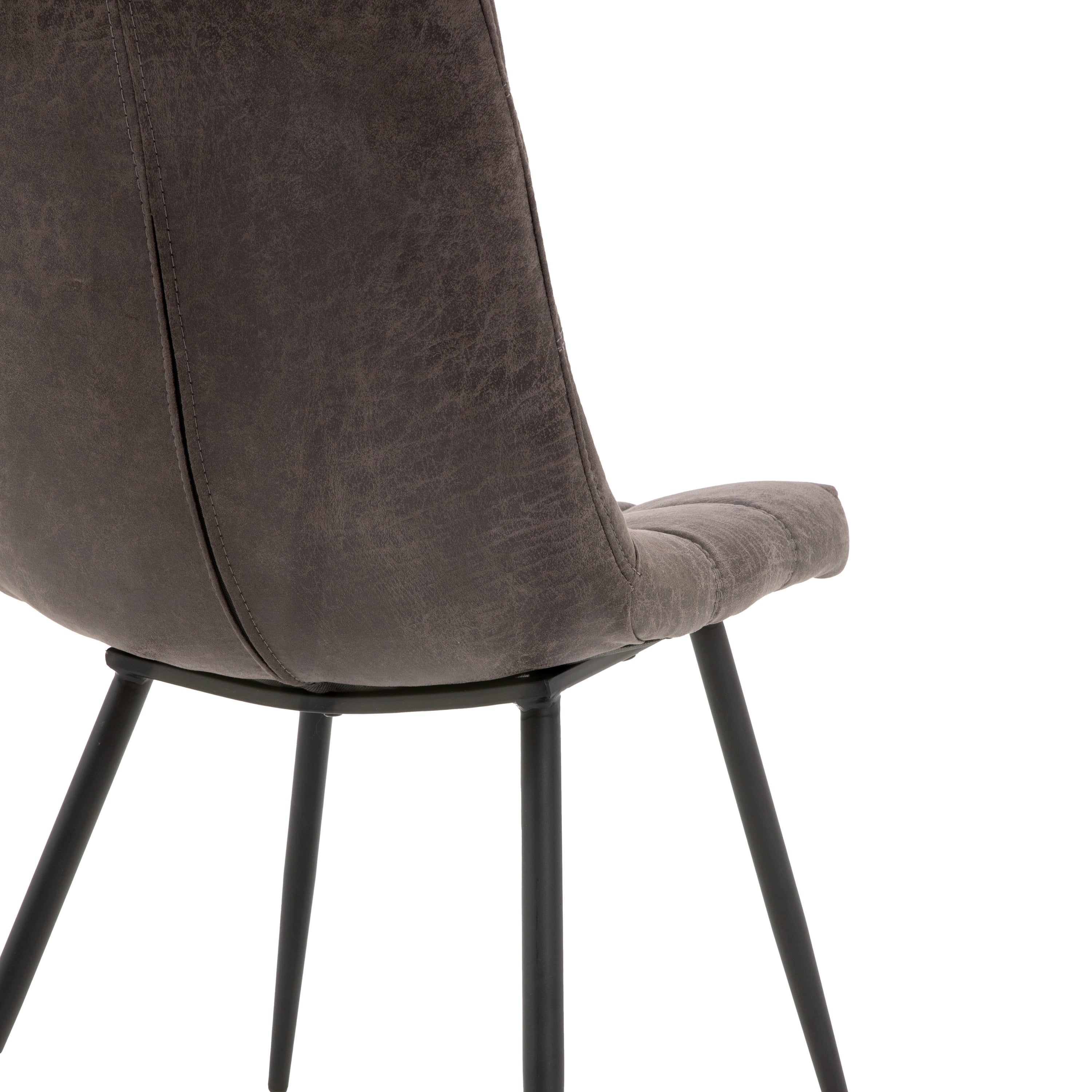 Amos Darwin Grey Chair (2pk)