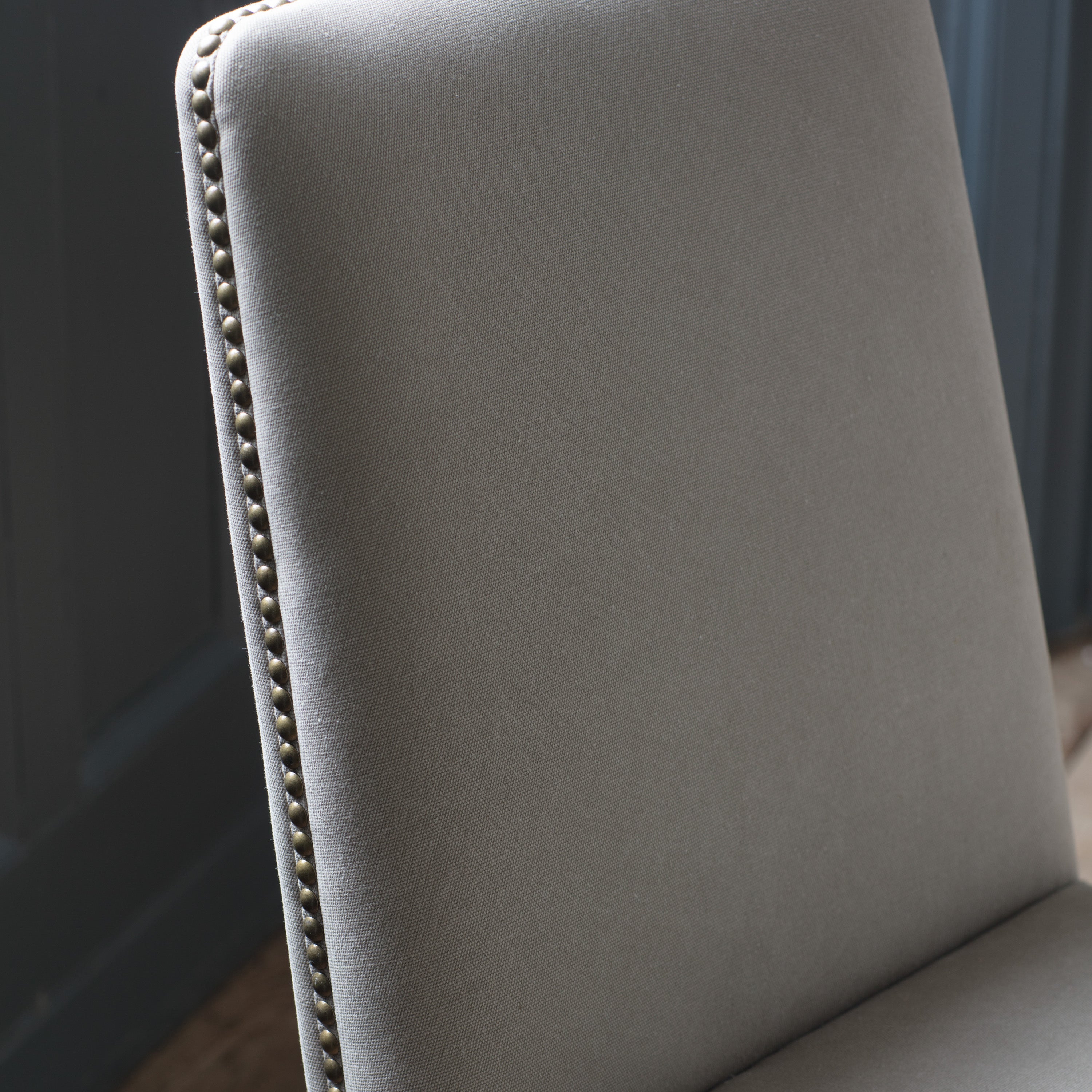 Amos Rex Dining Chair Cement Linen (2pk)