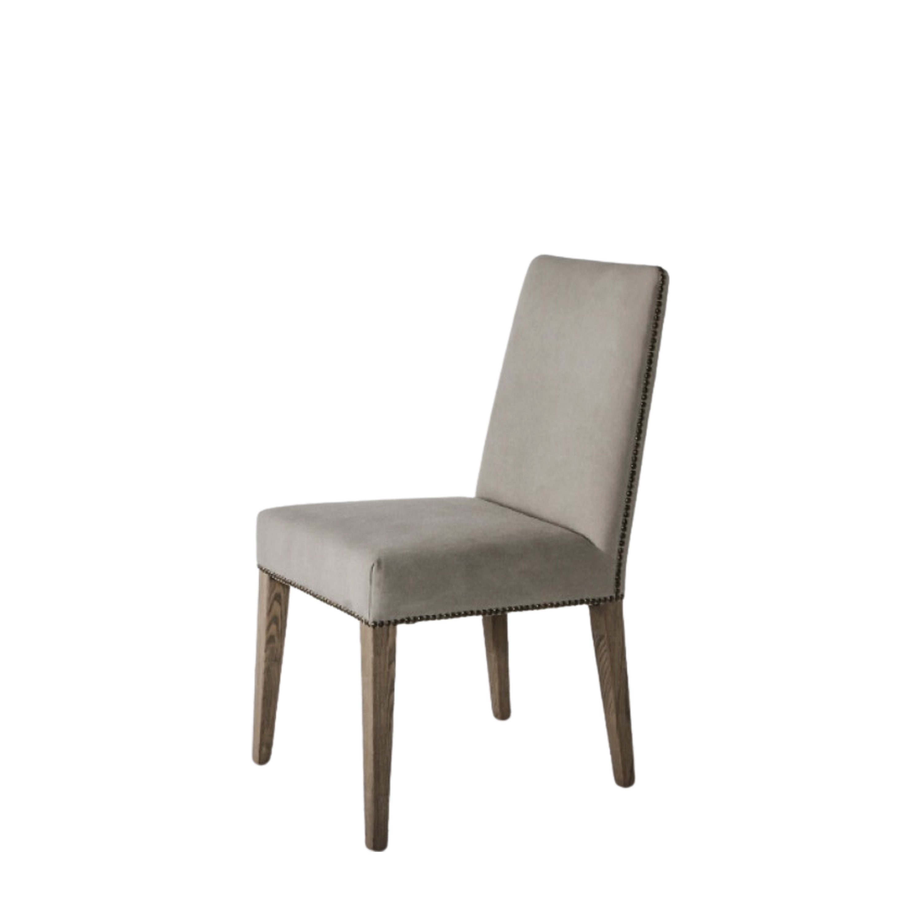 Amos Rex Dining Chair Cement Linen (2pk)
