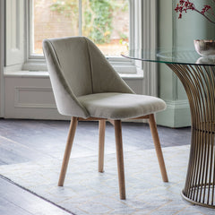 Amos Elliot Dining Chair Neutral (2pk)
