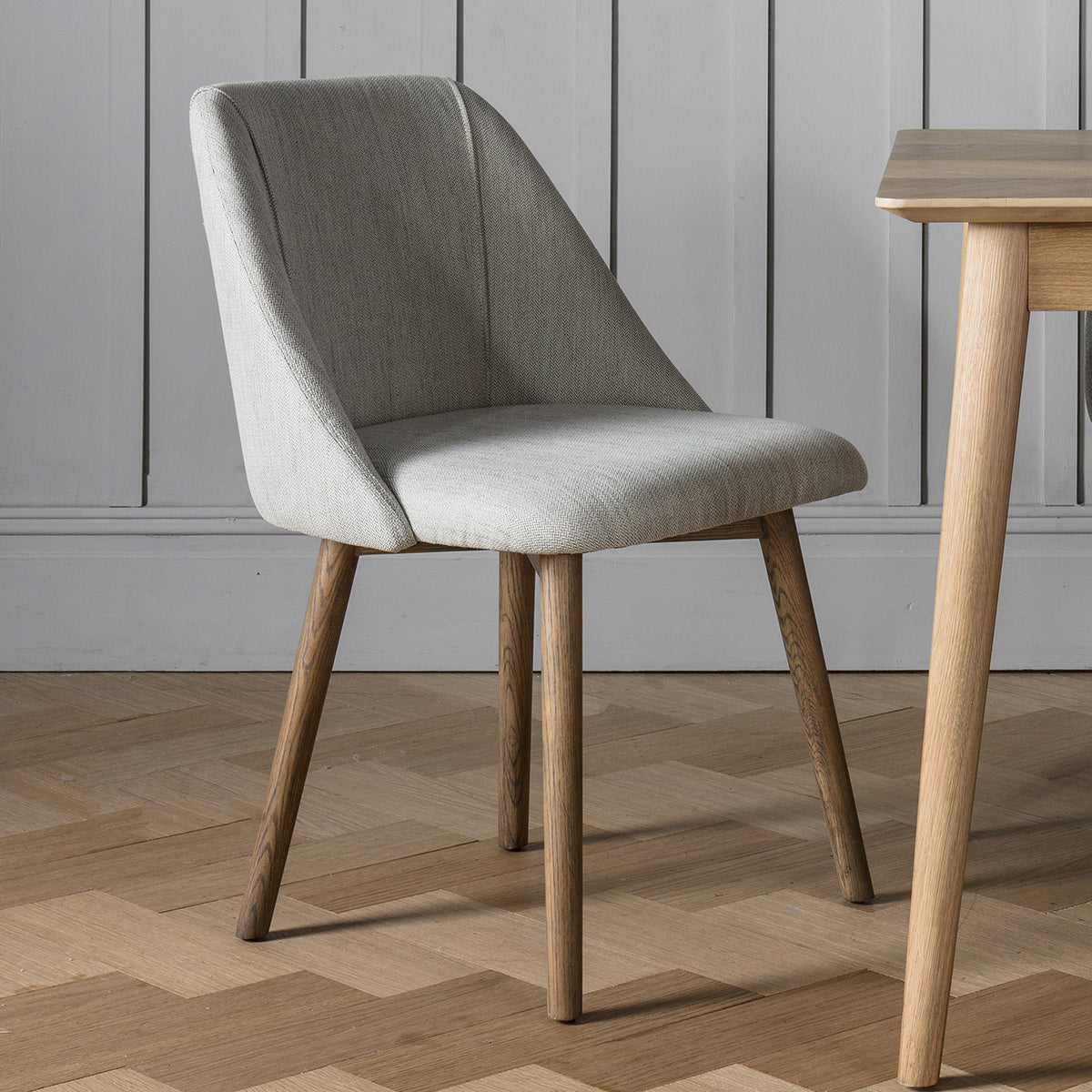 Amos Elliot Dining Chair Neutral (2pk)