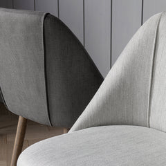 Amos Elliot Dining Chair Slate Grey (2pk)