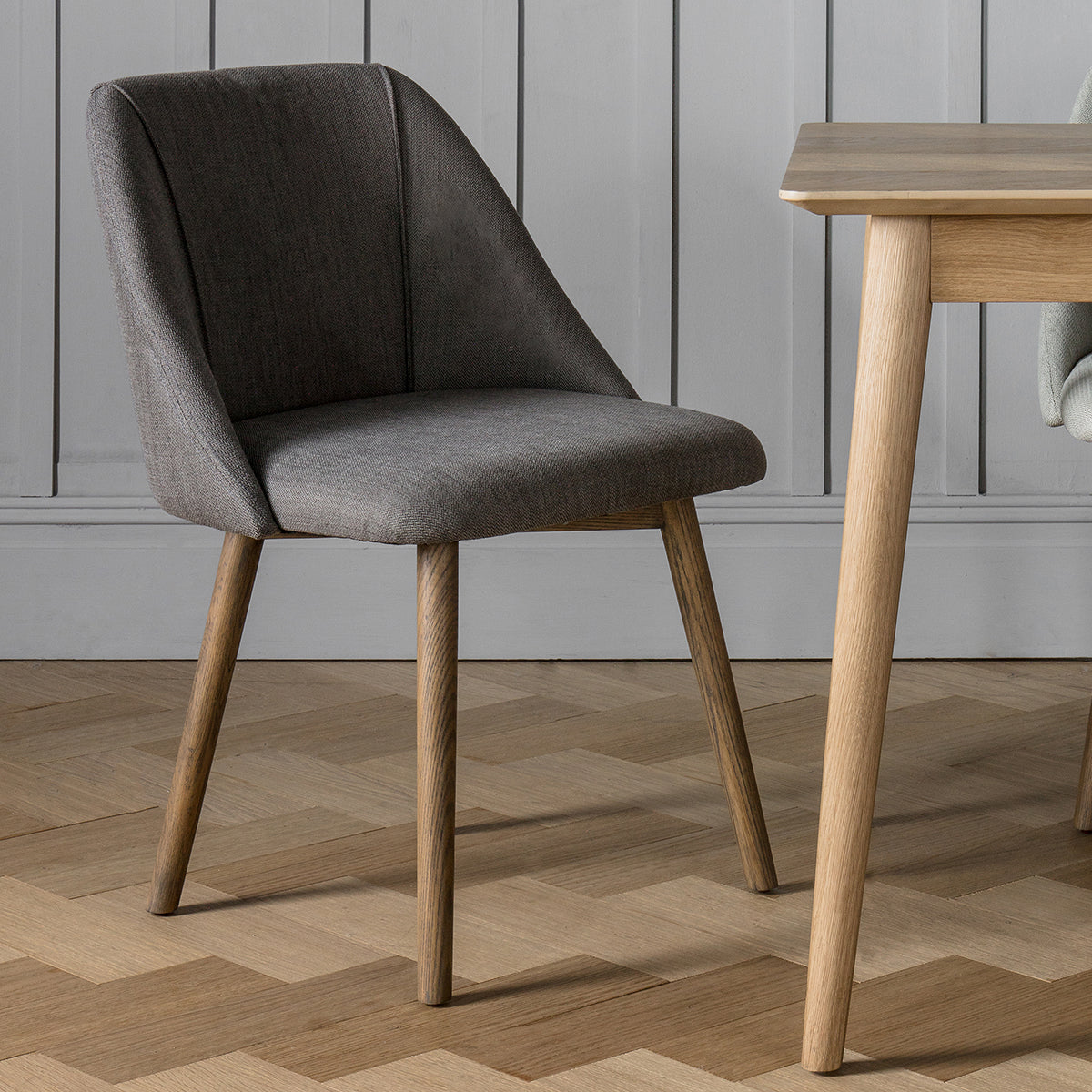 Amos Elliot Dining Chair Slate Grey (2pk)