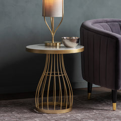 Amos Southgate Side Table Champagne