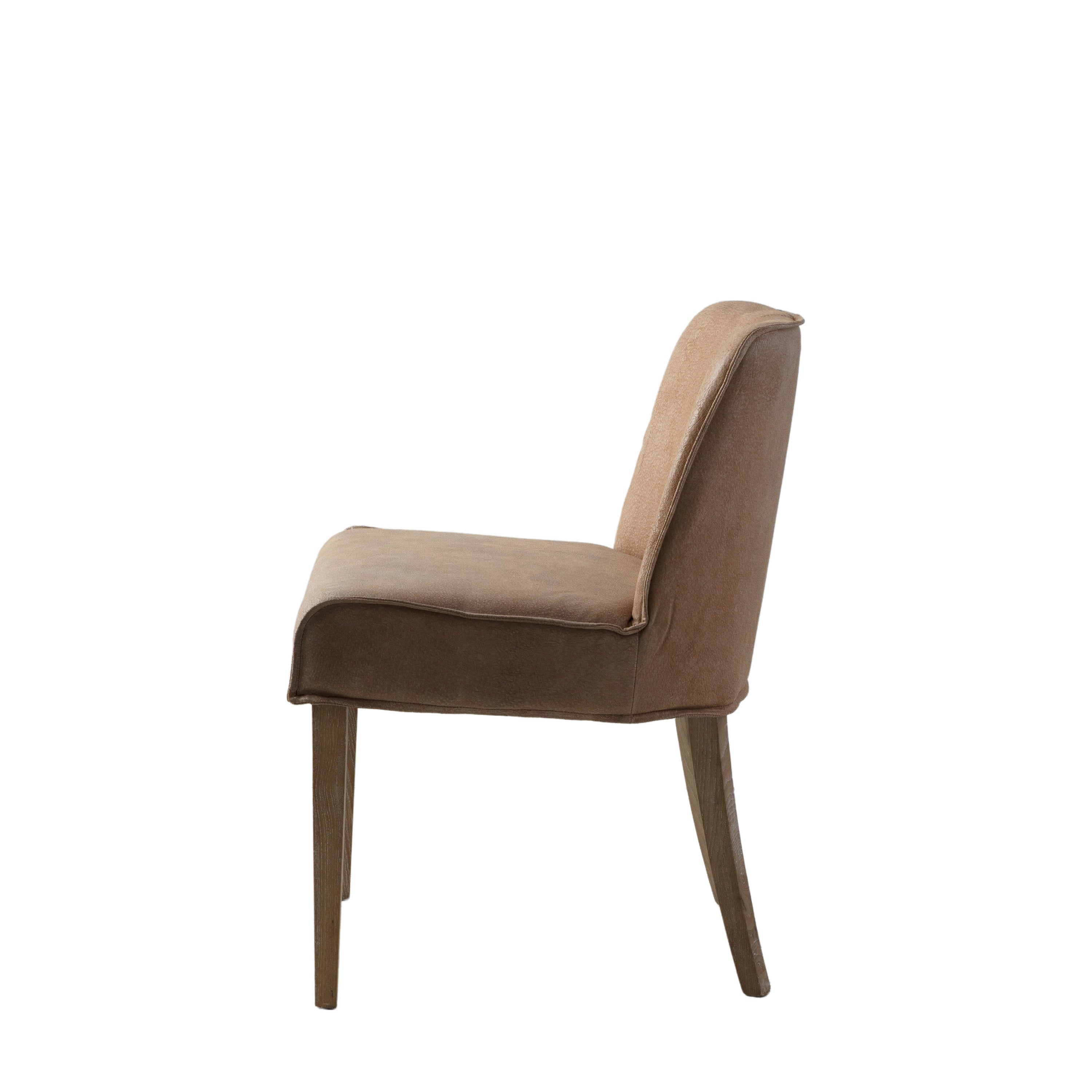 Amos Tarnby Chair Brown Leather (2pk)