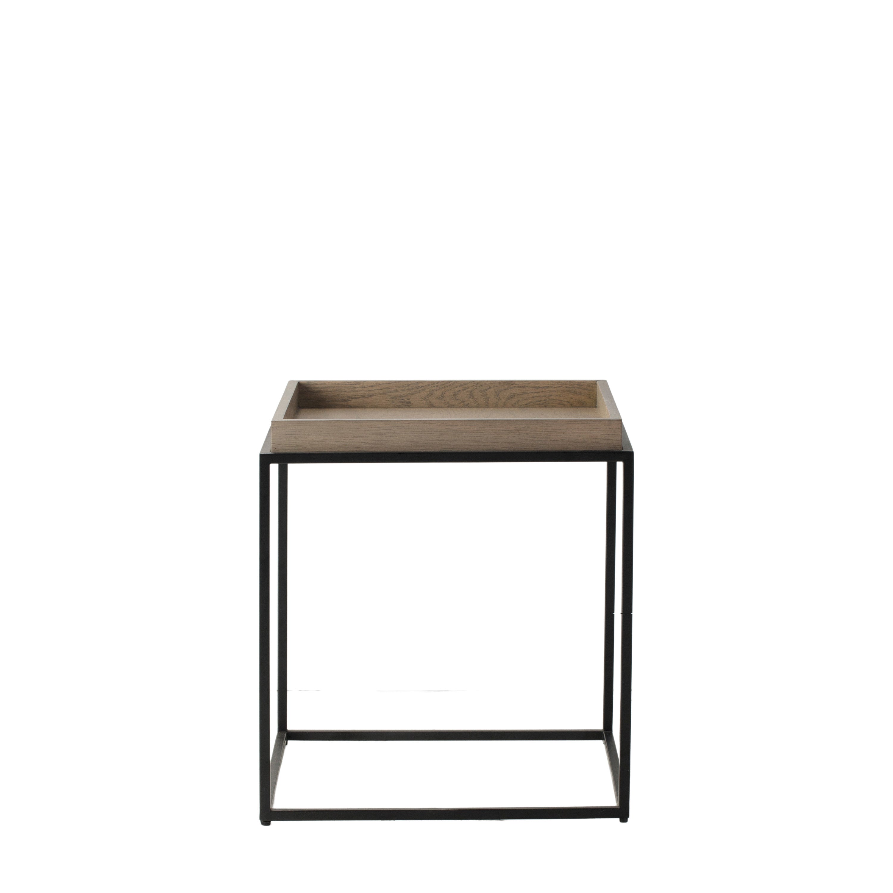 Amos Forden Tray Side Table Grey