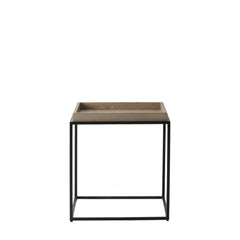 Amos Forden Tray Side Table Grey