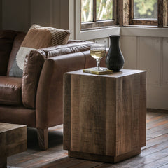 Amos Iowa Side Table Natural