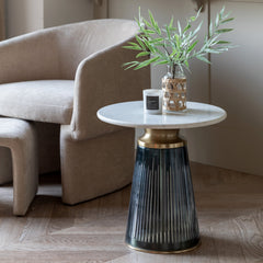 Amos Seville Side Table Blue