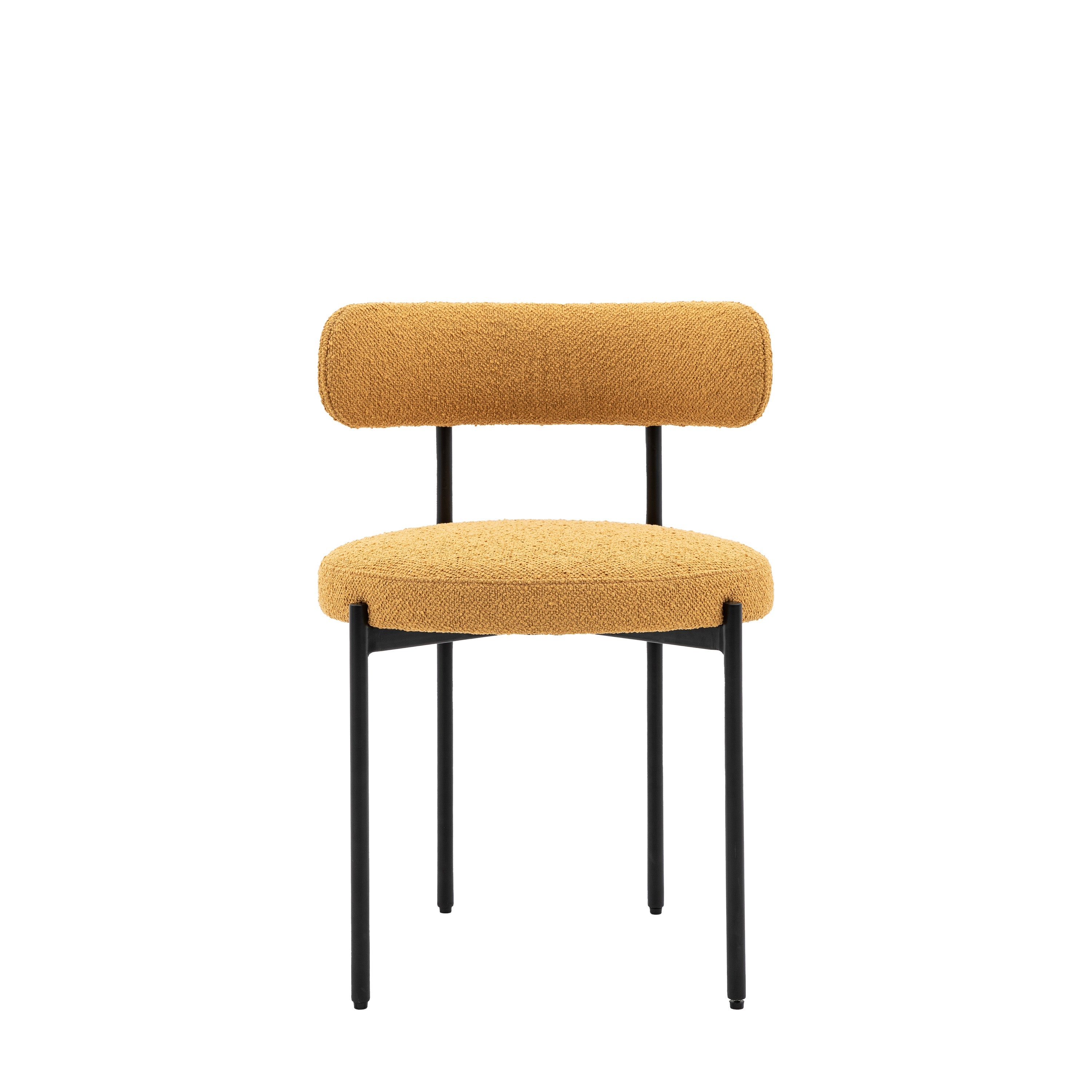Amos Aveley Dining Chair Ochre (2pk)