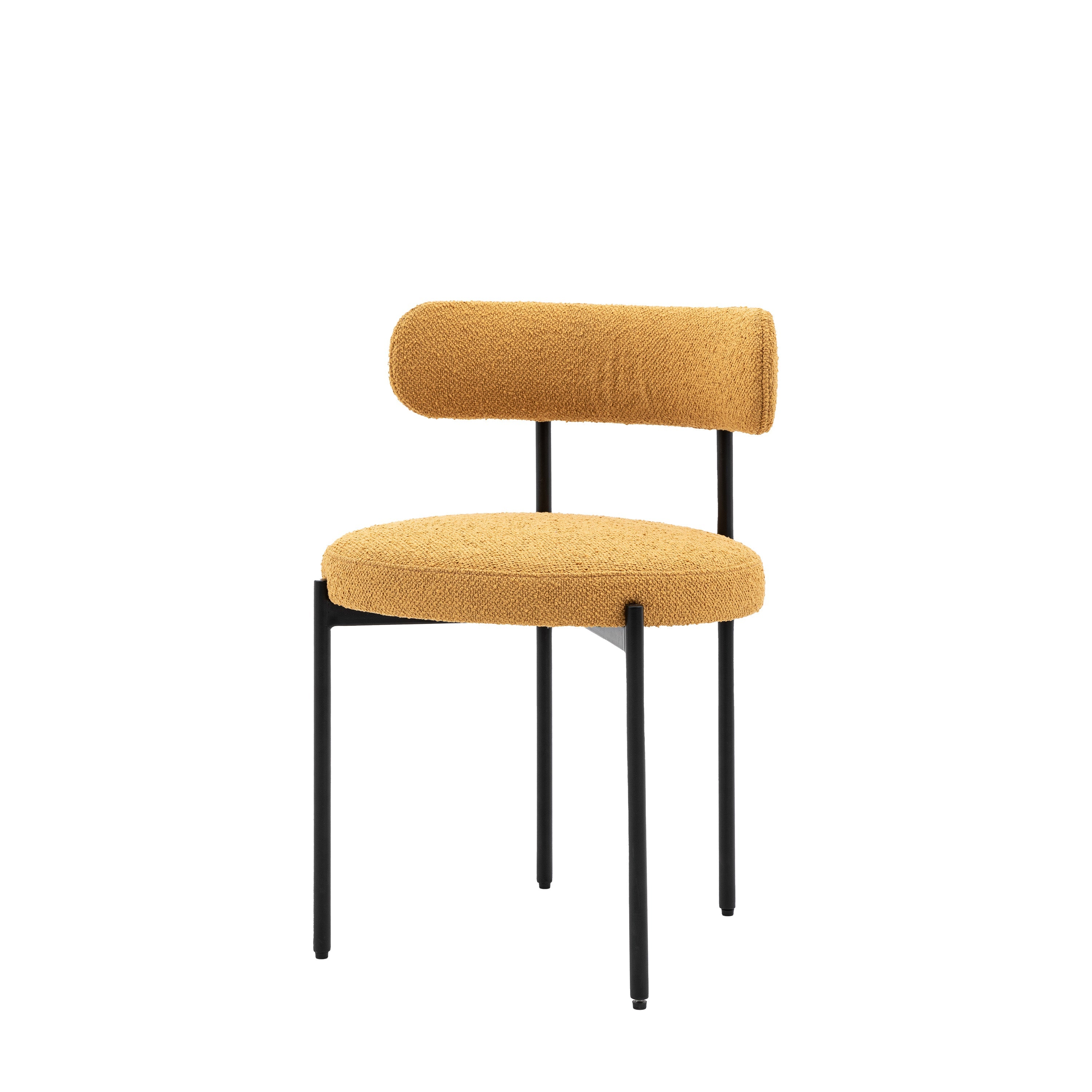Amos Aveley Dining Chair Ochre (2pk)