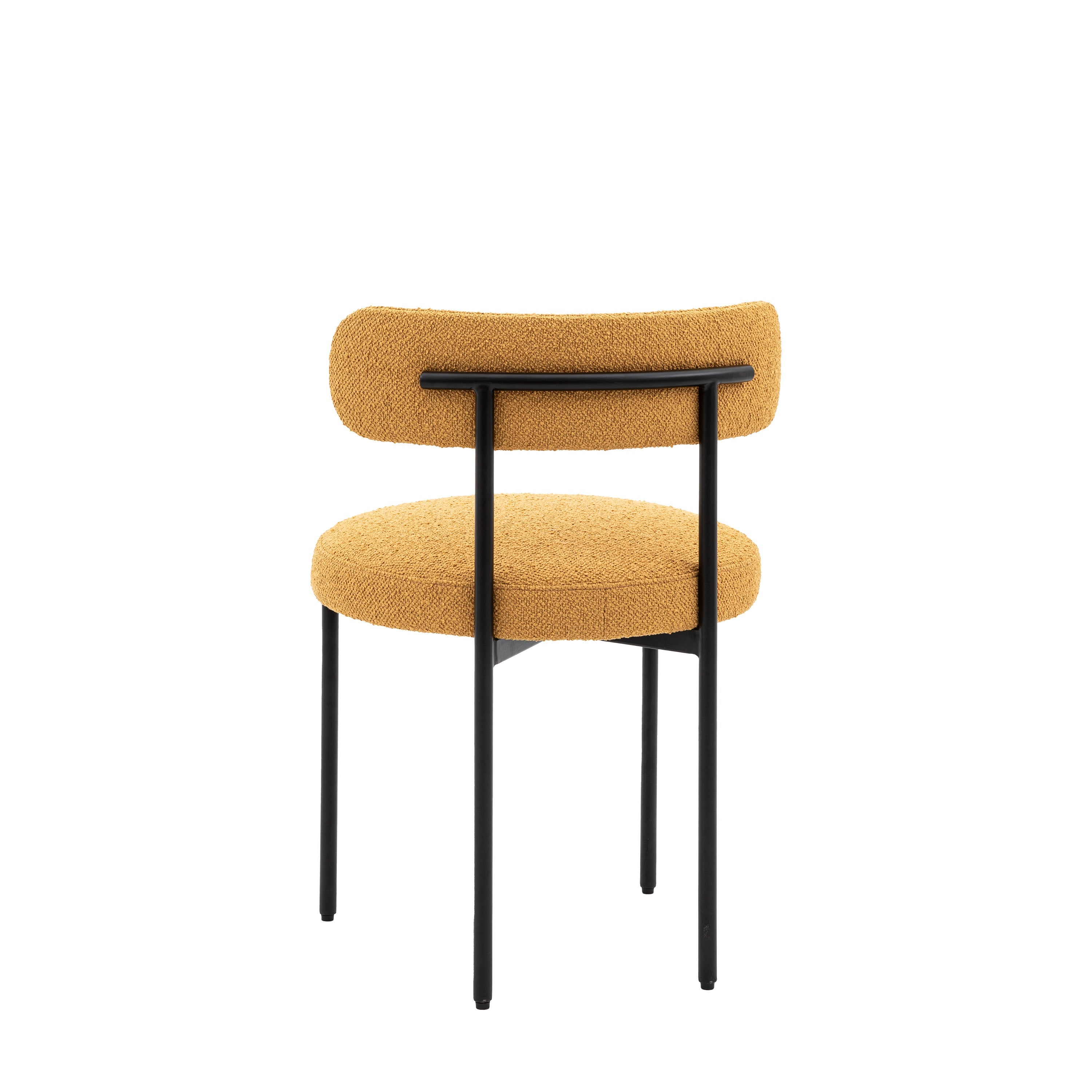 Amos Aveley Dining Chair Ochre (2pk)