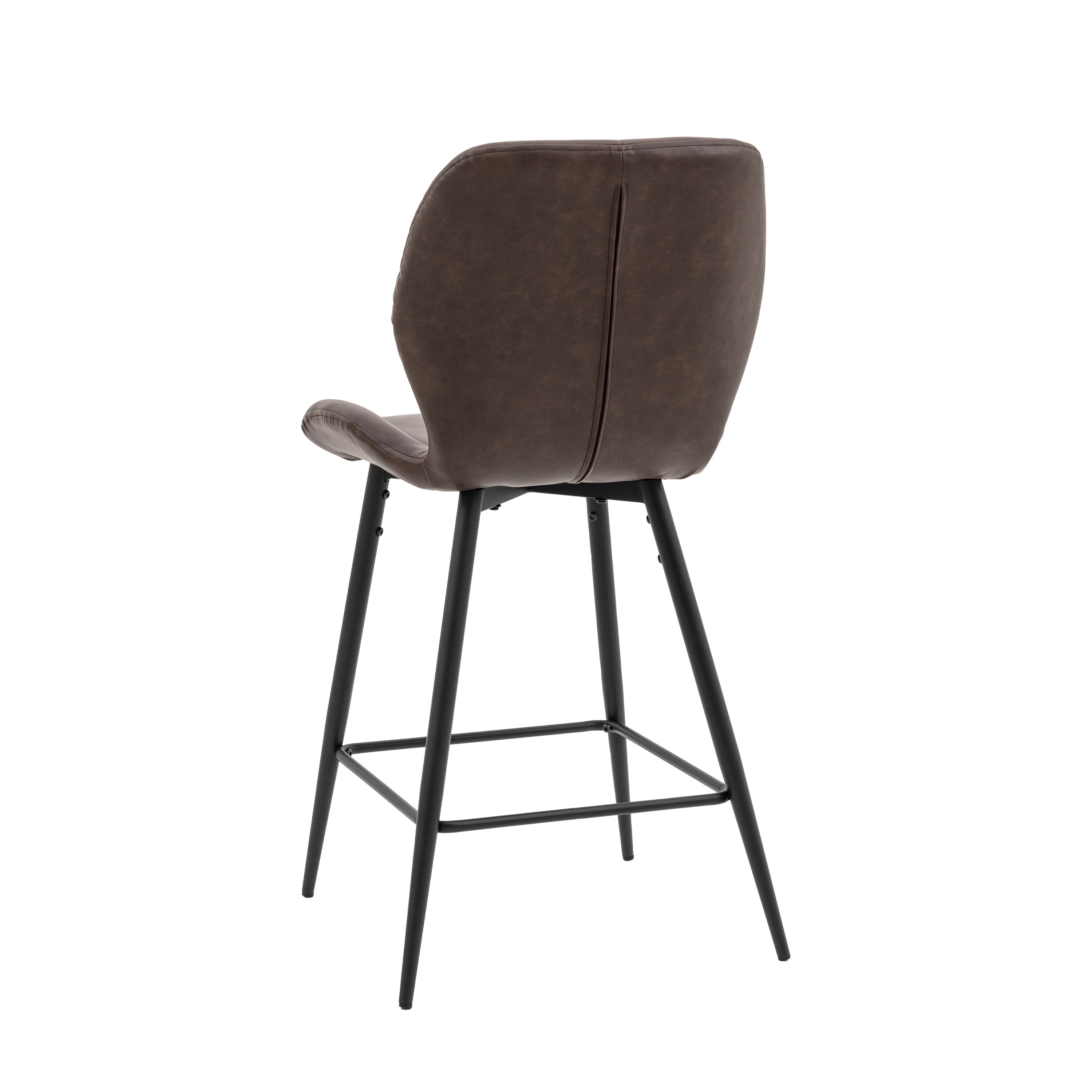 Amos Manford Stool Brown (2pk)