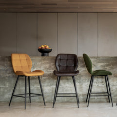 Amos Manford Stool Saffron (2pk)