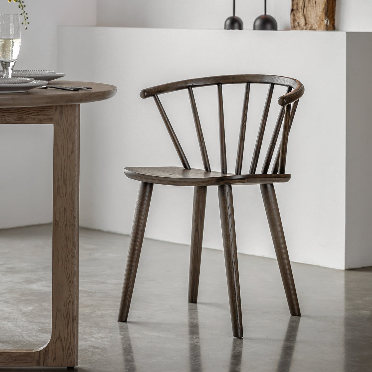 Amos Craft Dining Chair Mocha (2pk)