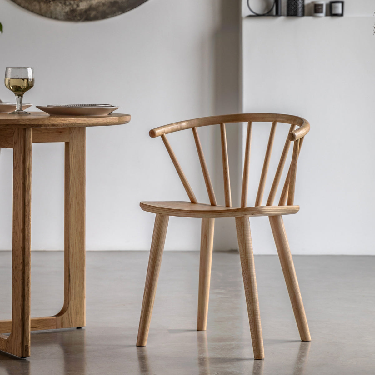 Amos Craft Dining Chair Natural (2pk)