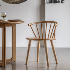 Amos Craft Dining Chair Natural (2pk)