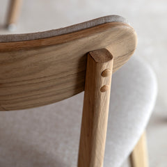 Amos Hatfield Dining Chair Natural (2pk)