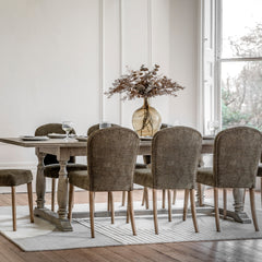 Amos Hinton Dining Chair Moss Green (2pk)