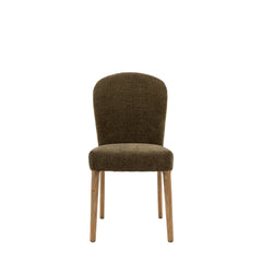 Amos Hinton Dining Chair Moss Green (2pk)