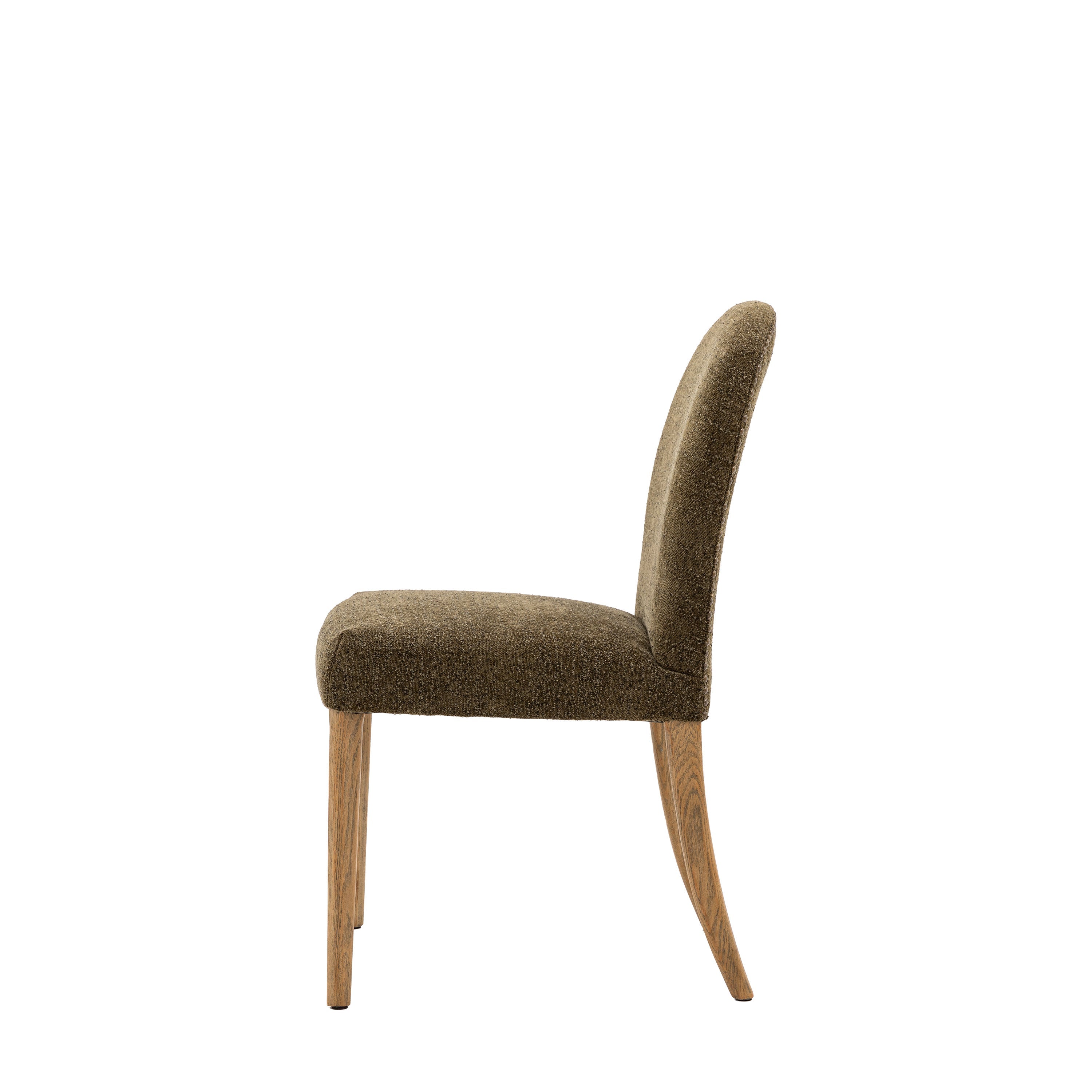 Amos Hinton Dining Chair Moss Green (2pk)