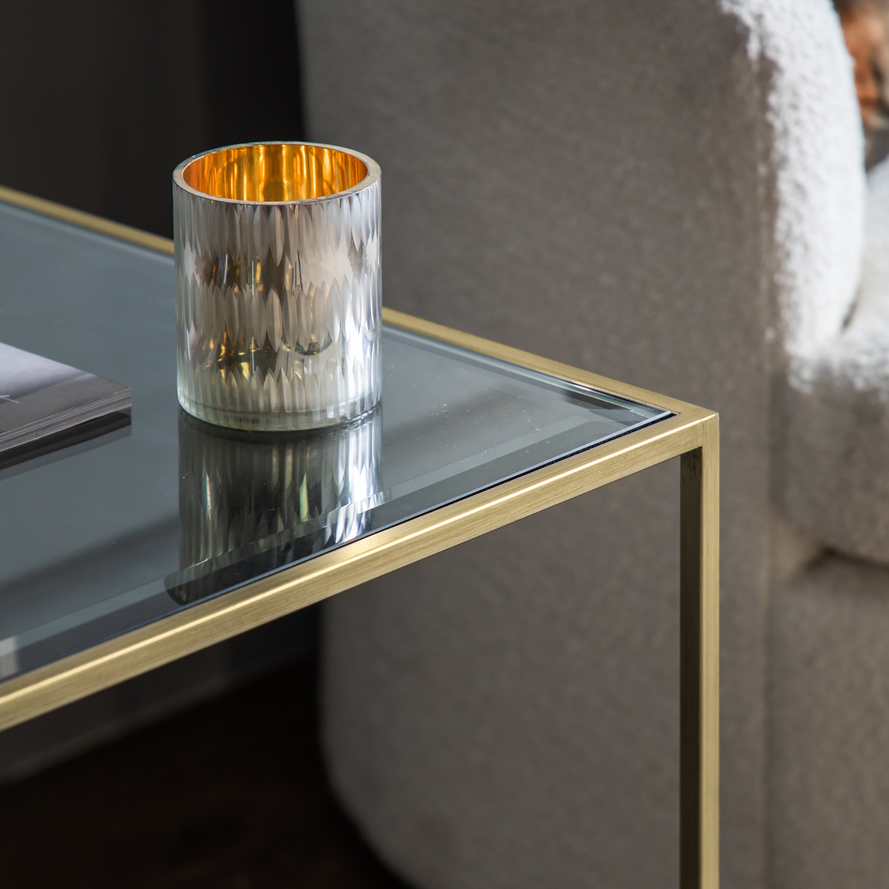 Amos Rothbury Side Table Champagne
