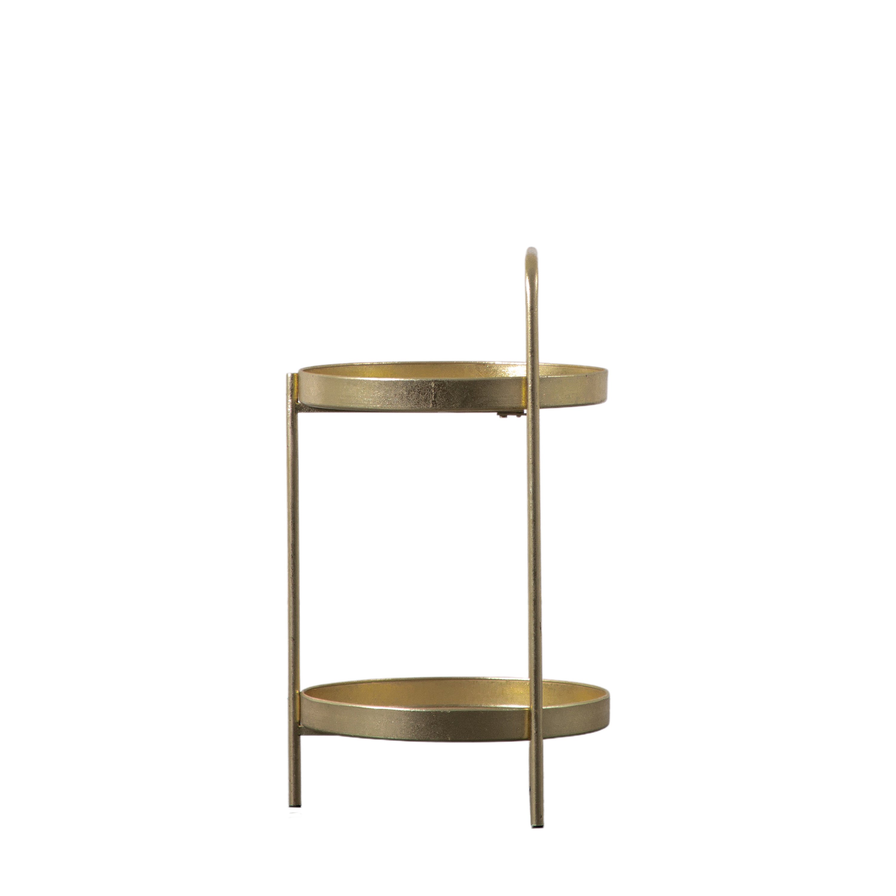 Amos Sennen Side Table Gold