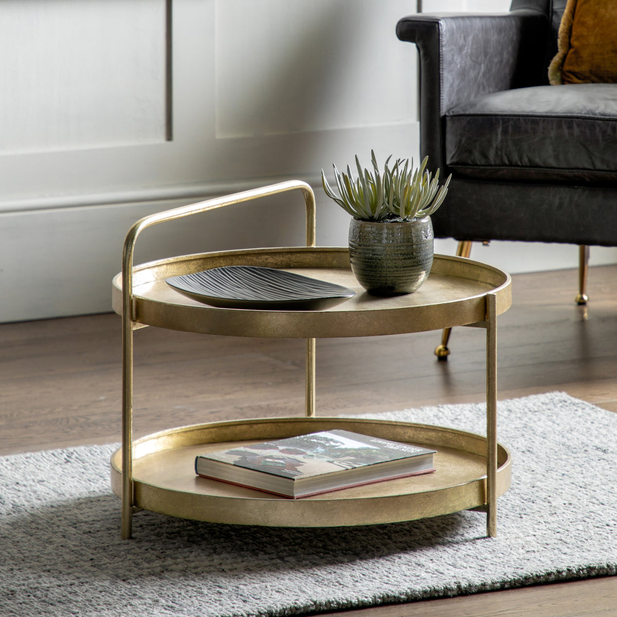 Amos Sennen Coffee Table Gold