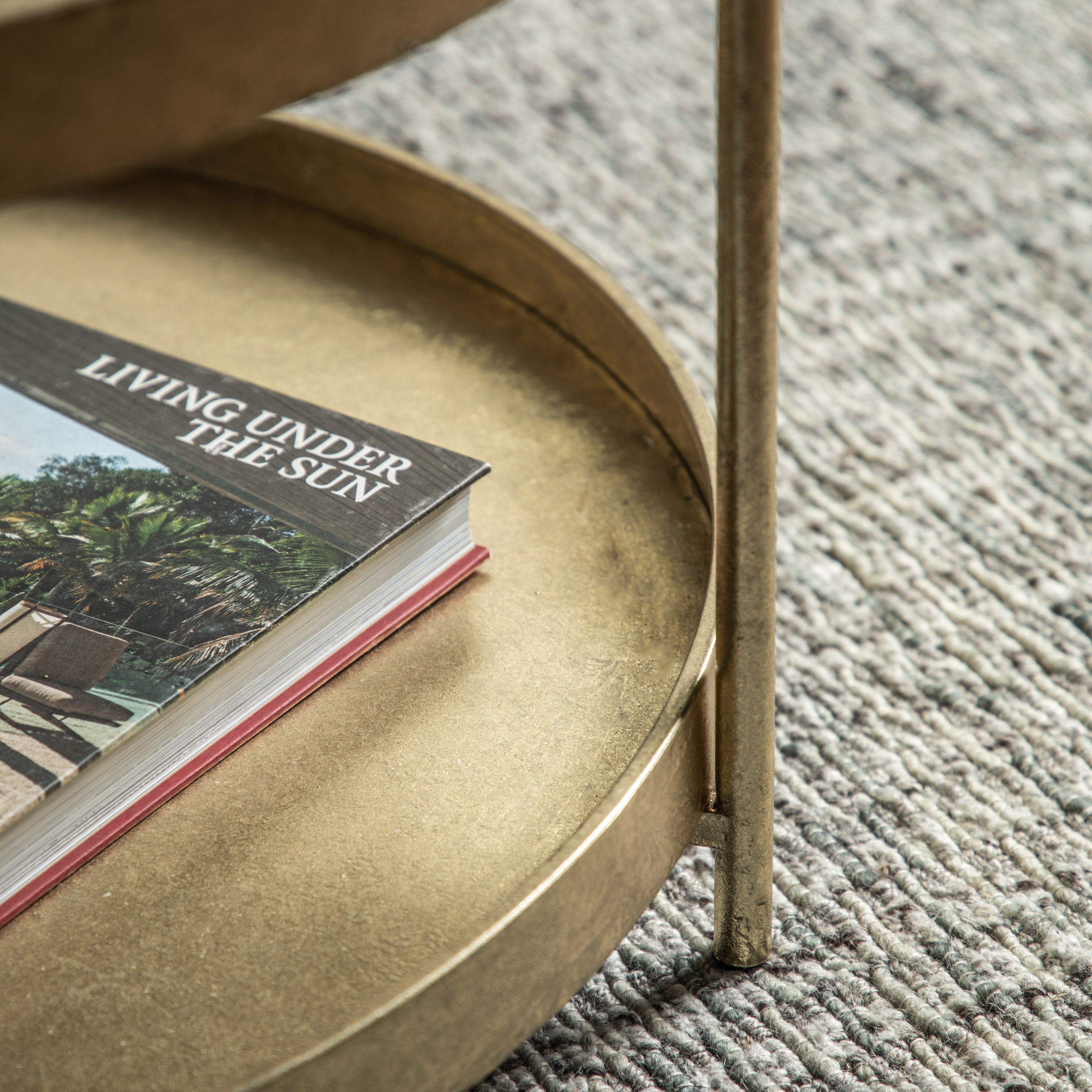 Amos Sennen Coffee Table Gold