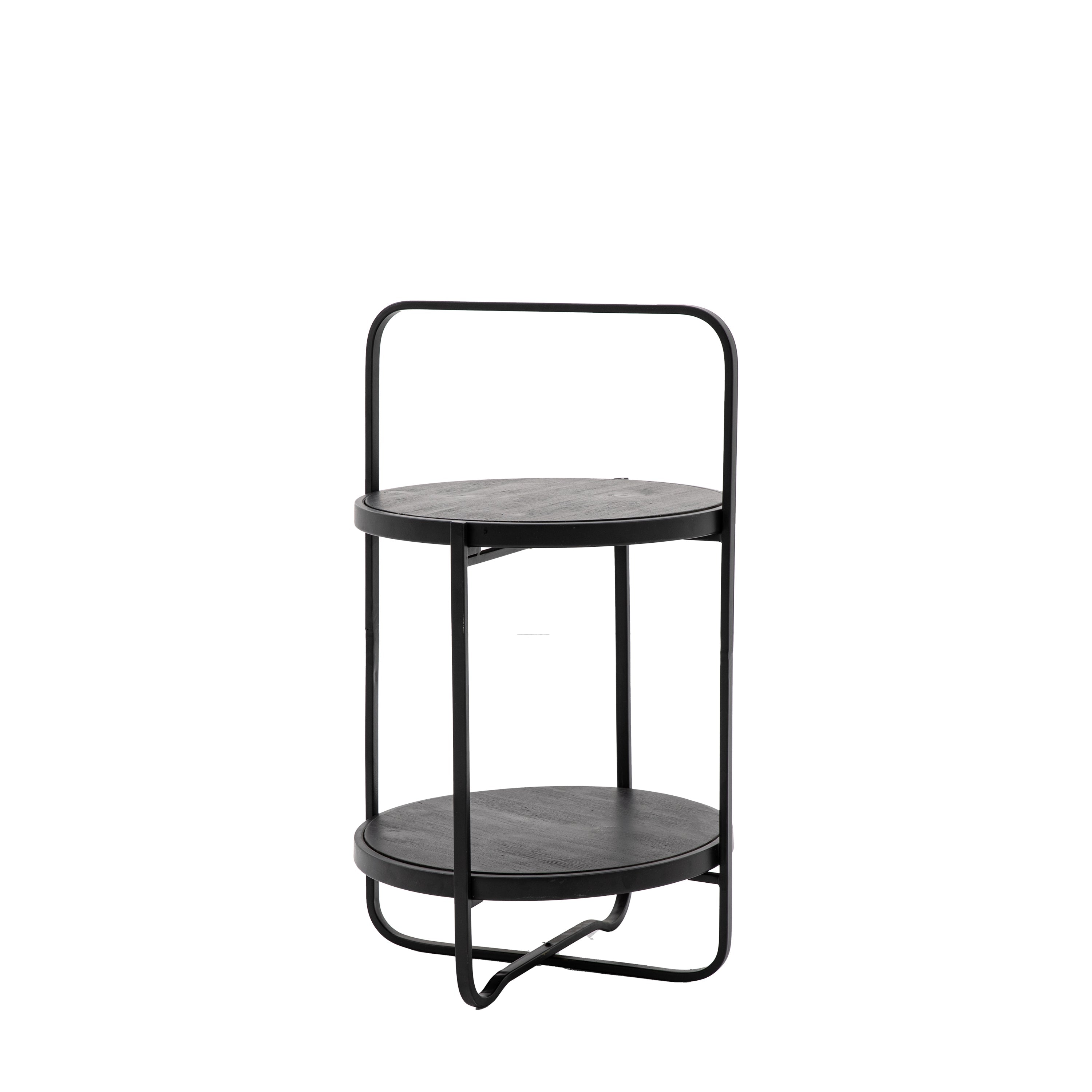 Amos Dunley Side Table Black