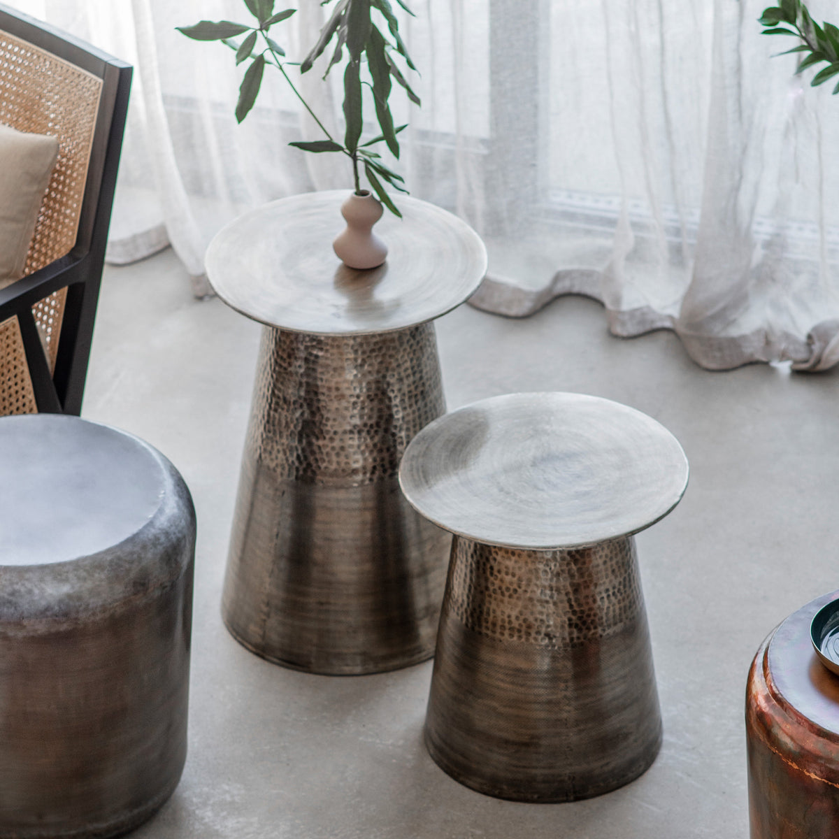 Amos Langley Side Table Set of 2