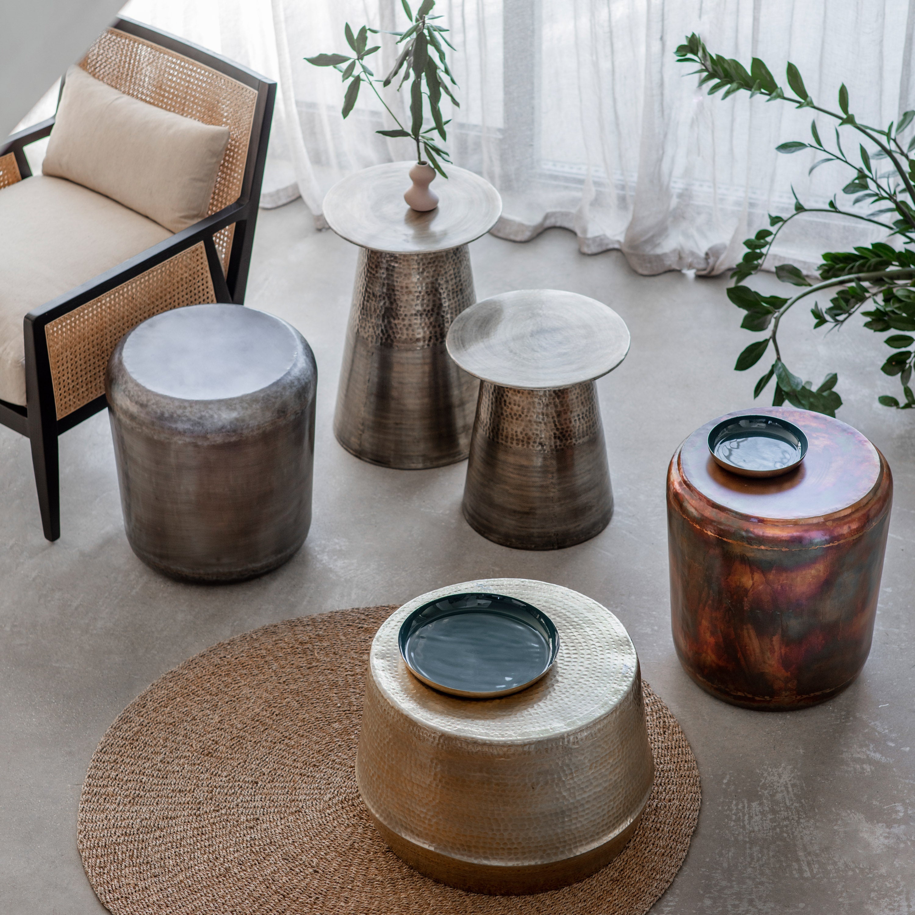 Amos Langley Side Table Set of 2