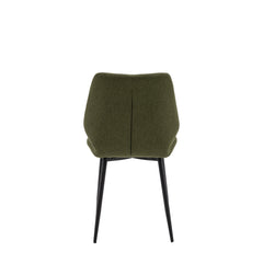 Amos Manford Dining Chair Bottle Green (2pk)