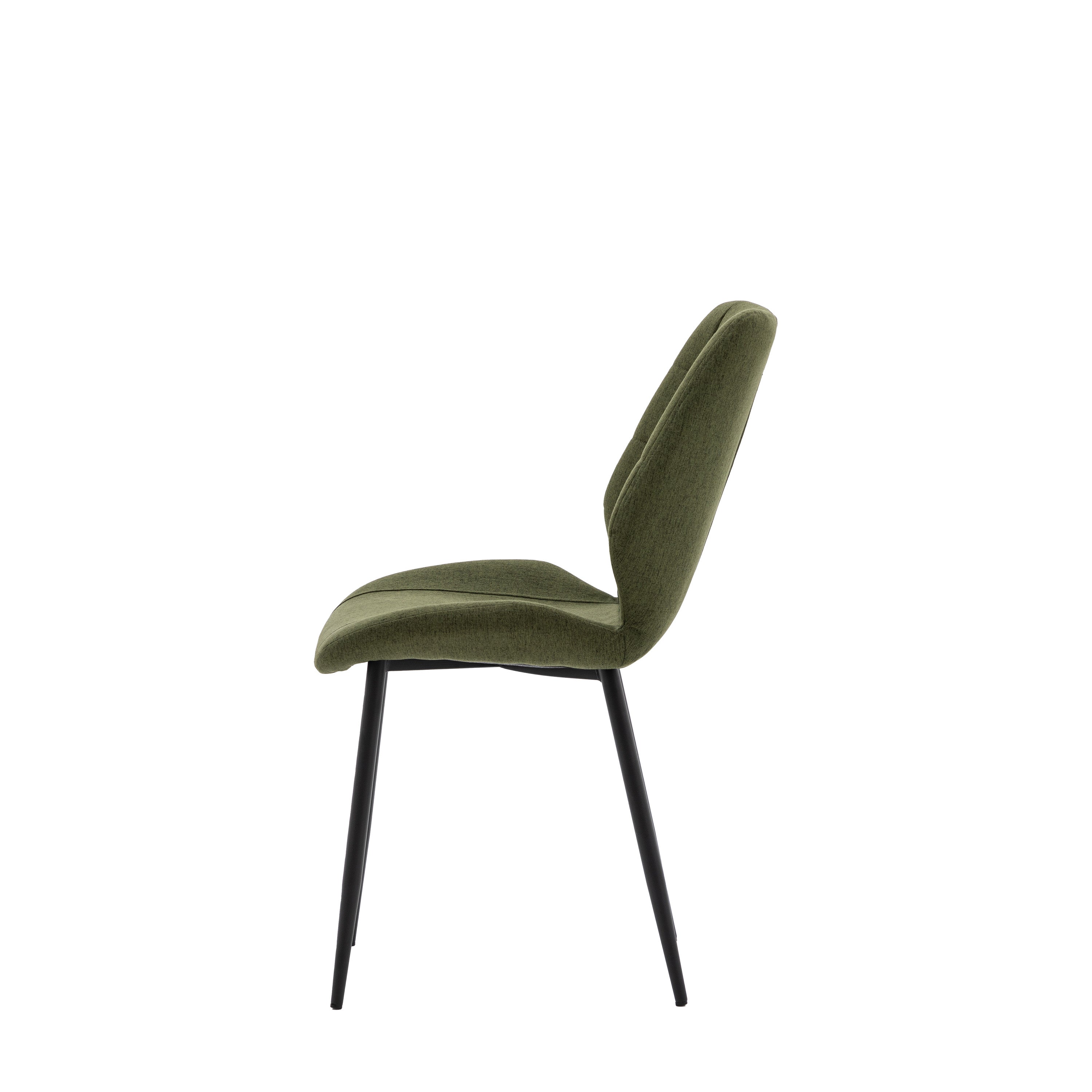 Amos Manford Dining Chair Bottle Green (2pk)