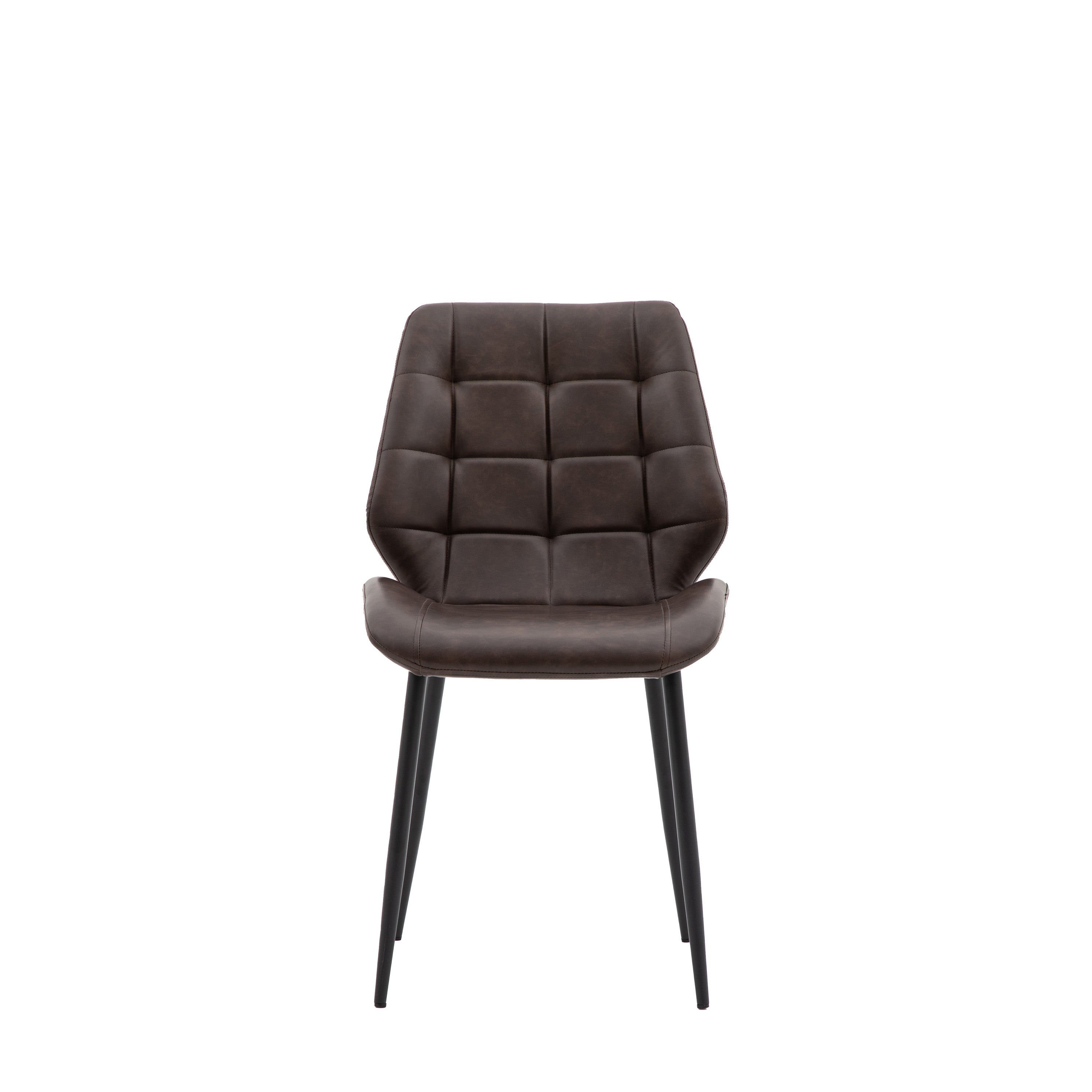 Amos Manford Dining Chair Brown (2pk)