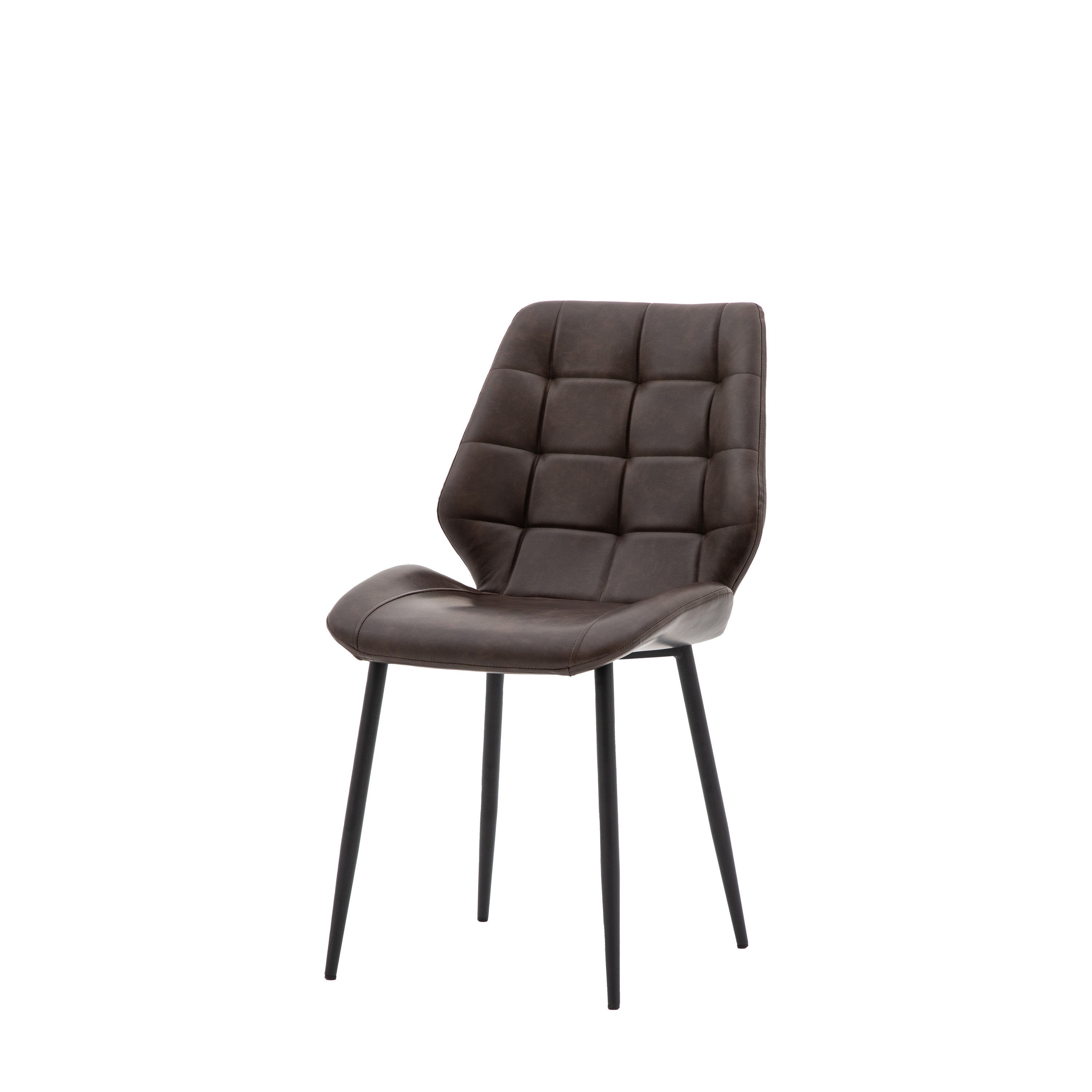Amos Manford Dining Chair Brown (2pk)